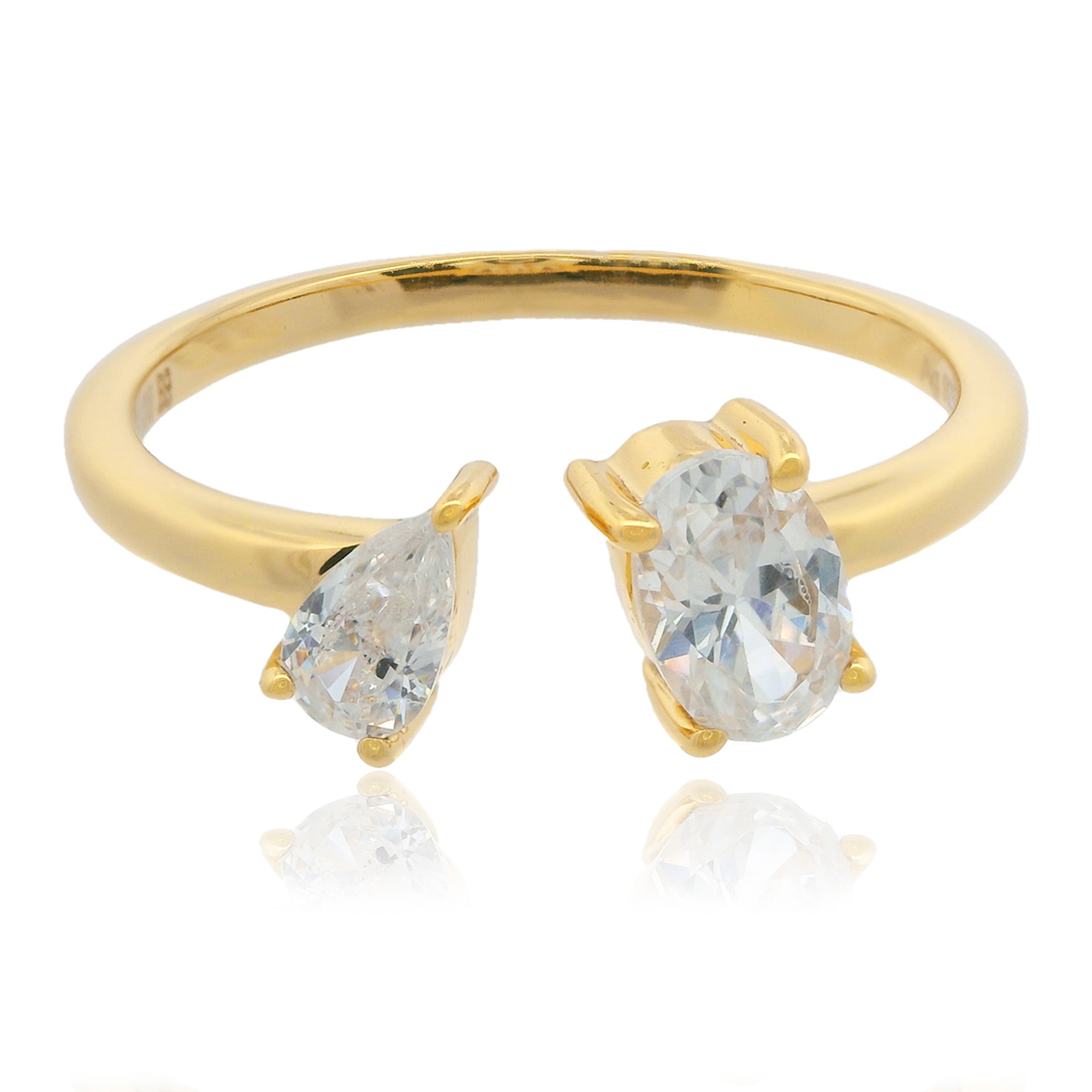 CHIC NOEL TOI ET MOI RING GOLD-PEROZ Accessories