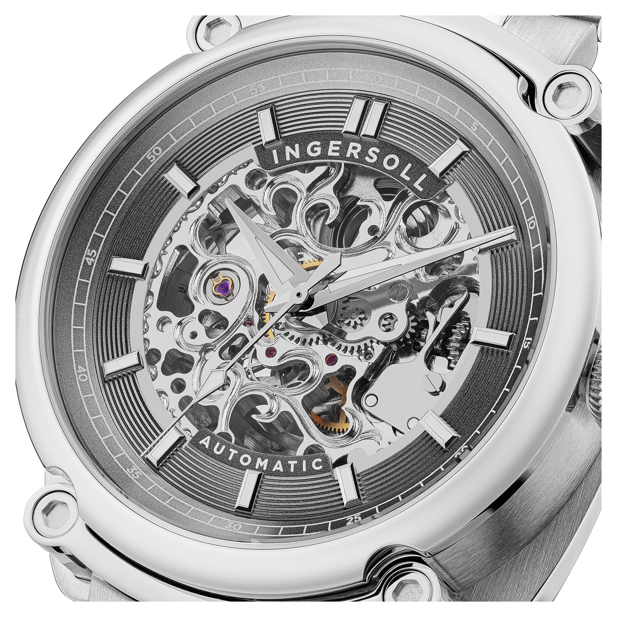 Ingersoll The Michigan Silver Watch-PEROZ Accessories