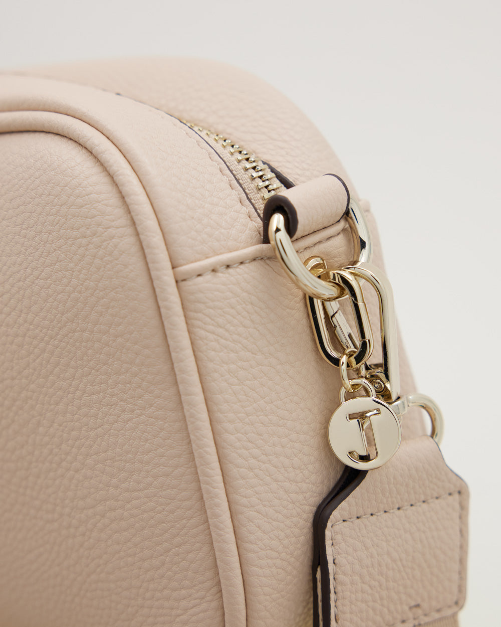 Letter M Charm With Oval Hinge Ring Clip-Accessories-PEROZ Accessories