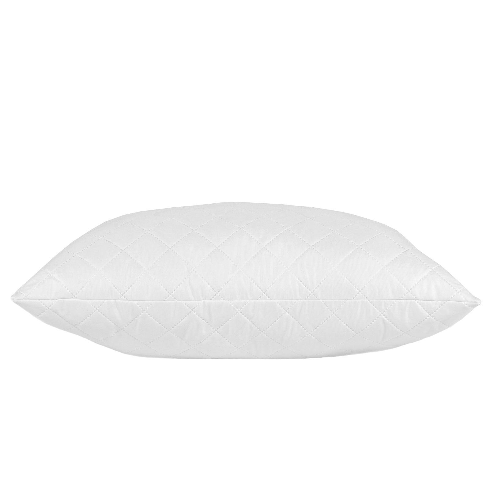 Royal Comfort Luxury Bamboo Blend Quilted Pillow Single Pack Extra Fill Support-Bedding-PEROZ Accessories