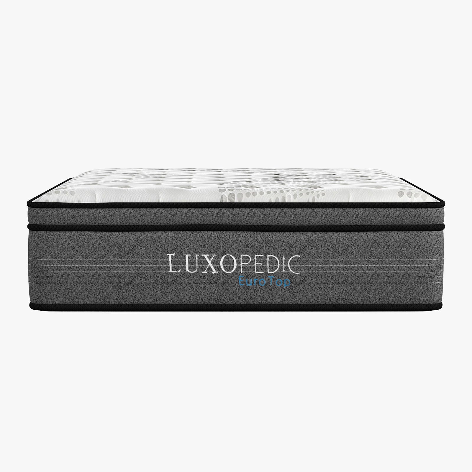 Luxopedic Pocket Spring Mattress 5 Zone 32CM Euro Top Memory Foam Medium Firm-Mattresses & Futons-PEROZ Accessories