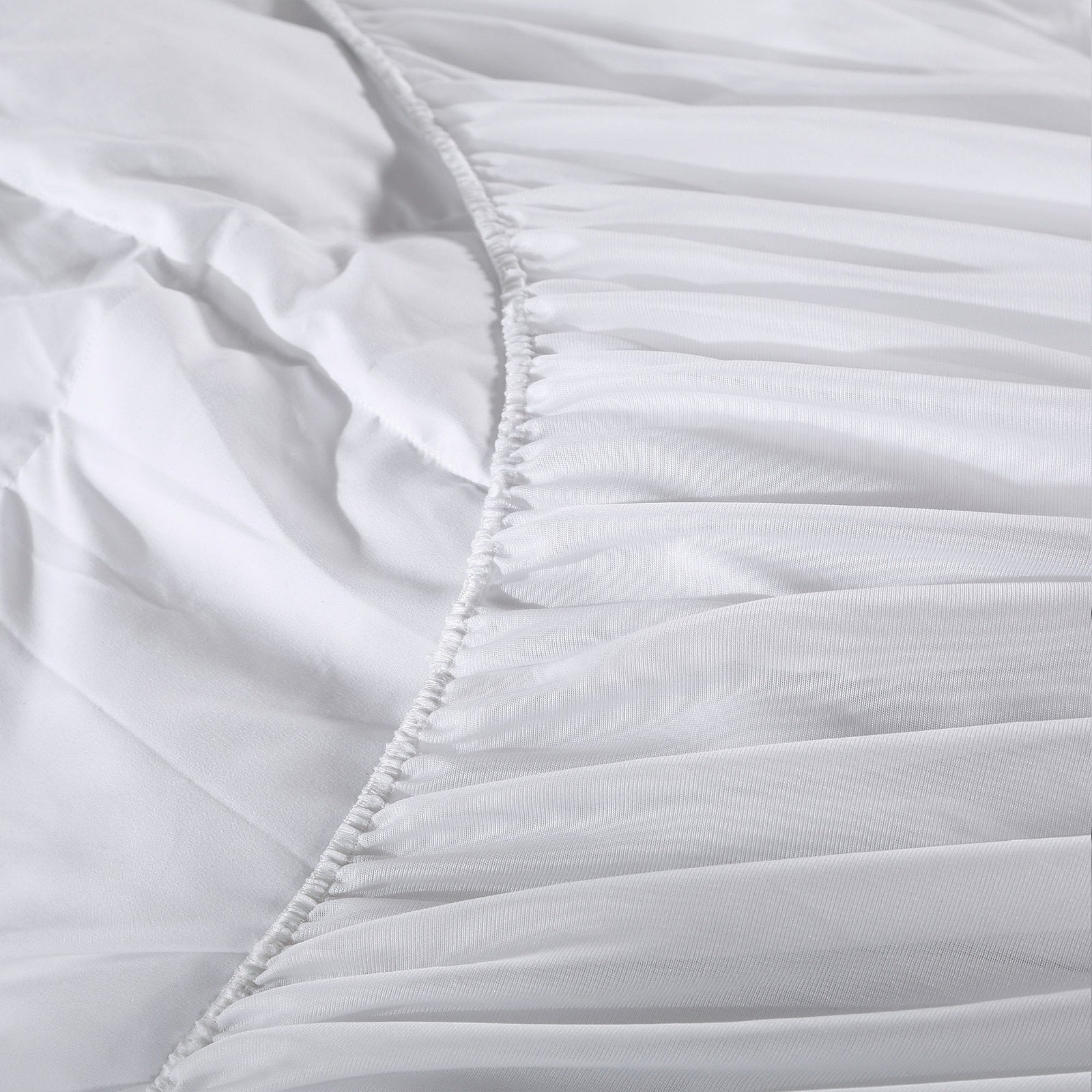 Royal Comfort 1000GSM Luxury Bamboo Fabric Gusset Mattress Pad Topper Cover-Bedding-PEROZ Accessories