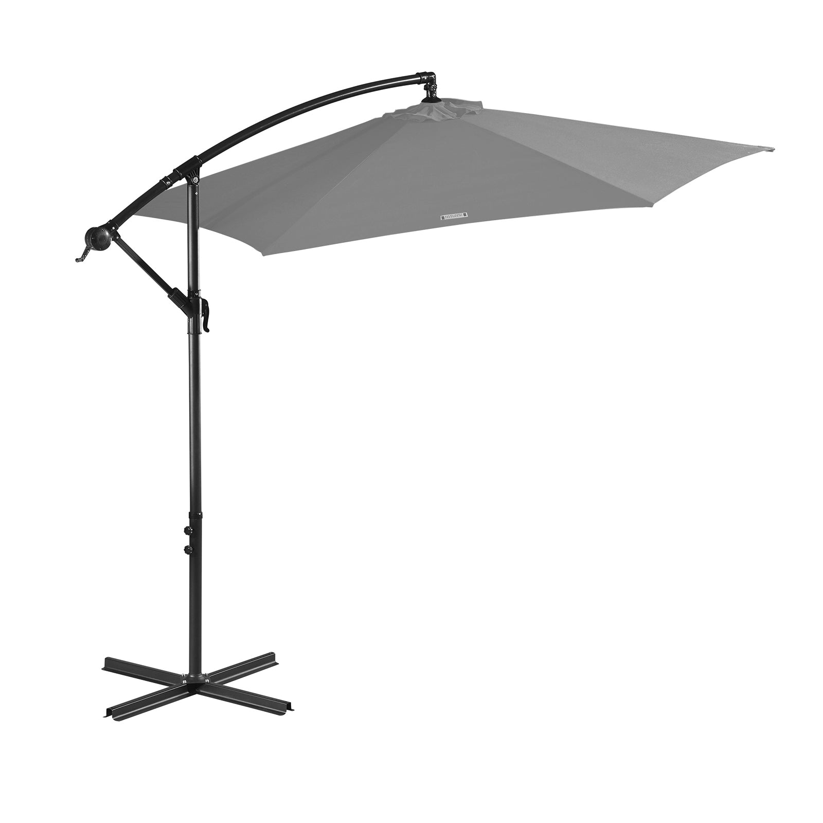 Milano Outdoor 3 Metre Cantilever Umbrella UV Sunshade Garden Patio Deck-Outdoor Umbrellas-PEROZ Accessories