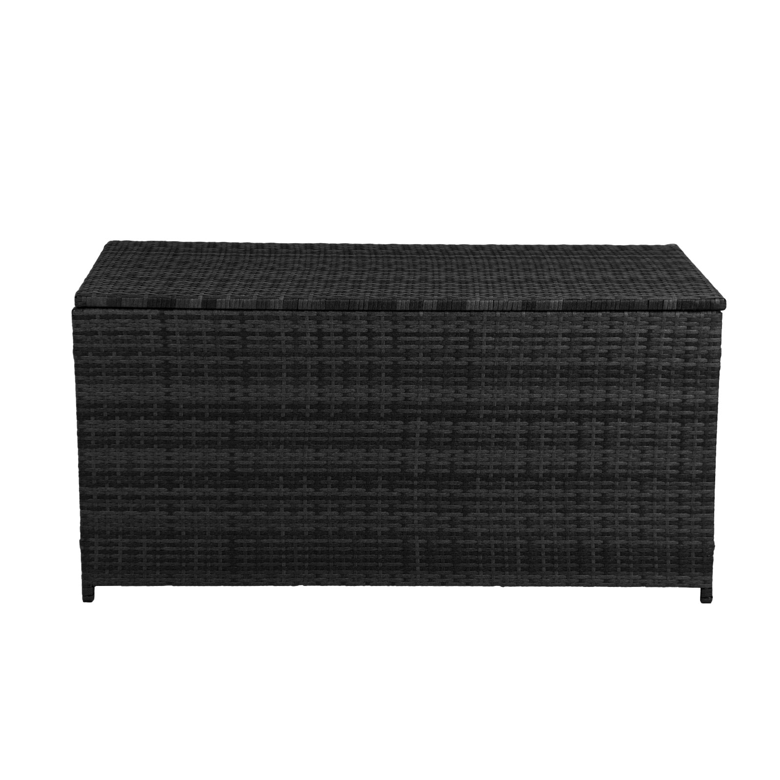 Arcadia Furniture Outdoor Rattan Storage Box Garden Toy Tools Shed UV Resistant-Storage Chests & Ottomans-PEROZ Accessories