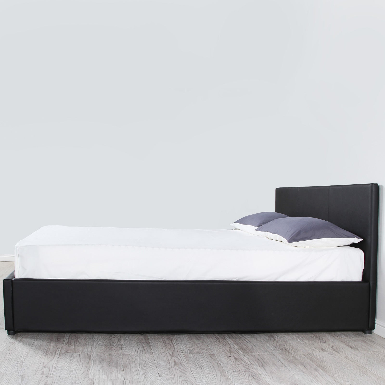 Milano Luxury Gas Lift Bed Frame And Headboard-Bed Frames & Bases-PEROZ Accessories