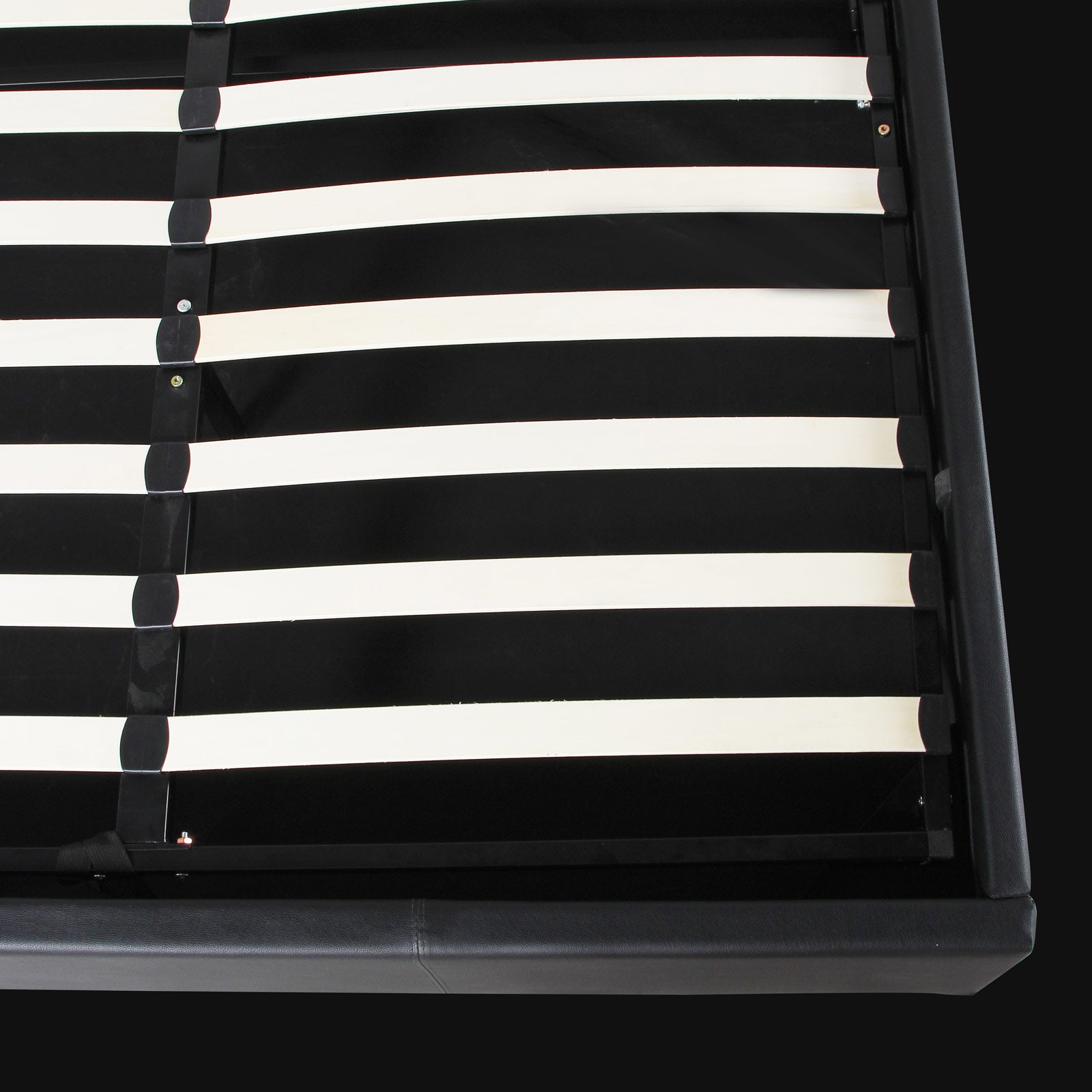 Milano Luxury Gas Lift Bed Frame And Headboard-Bed Frames & Bases-PEROZ Accessories