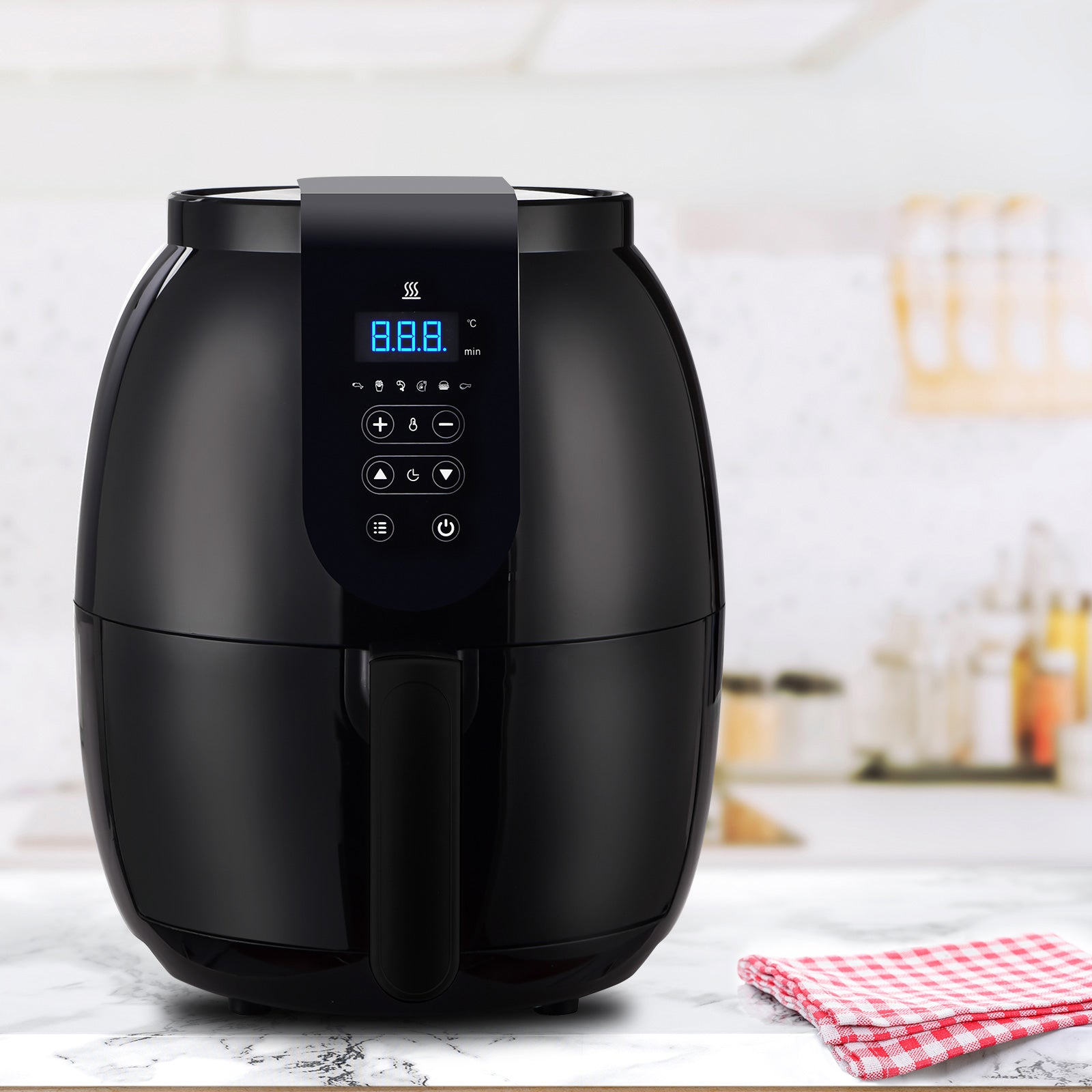 Kitchen Couture 3.5 Litre Digital Display Air Fryer Oil Free Cooking-Small Kitchen Appliances-PEROZ Accessories