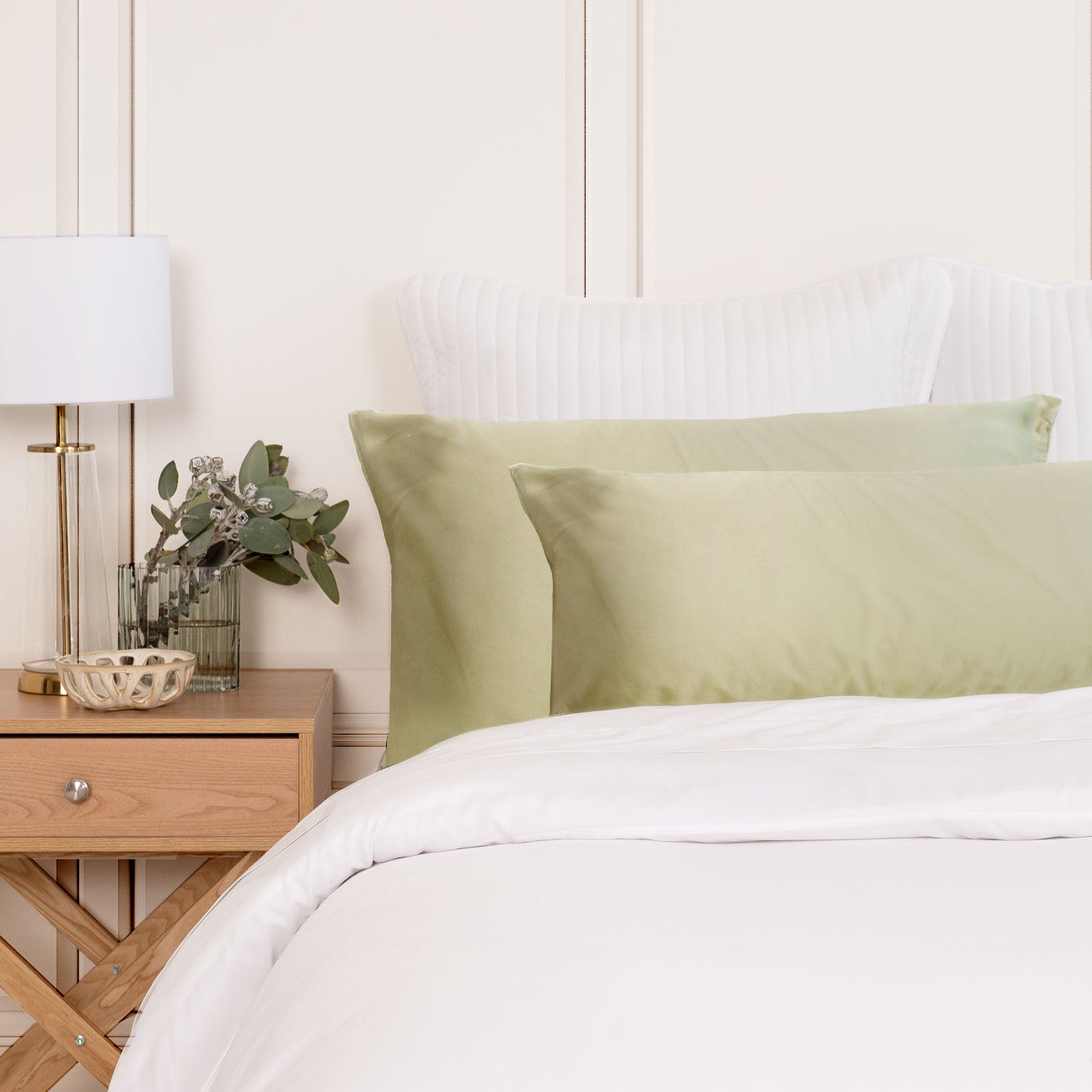 Royal Comfort Mulberry Soft Silk Hypoallergenic Pillowcase Twin Pack-Bed Linen-PEROZ Accessories