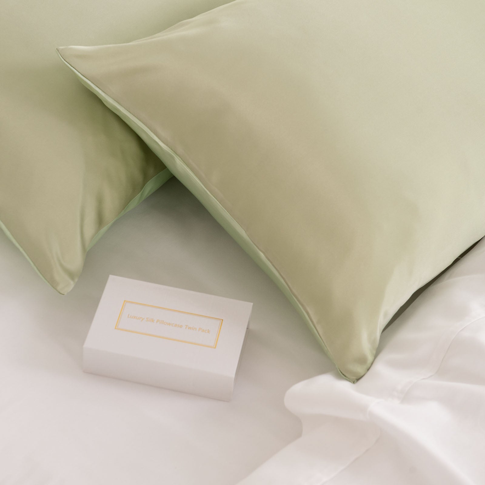 Royal Comfort Mulberry Soft Silk Hypoallergenic Pillowcase Twin Pack-Bed Linen-PEROZ Accessories
