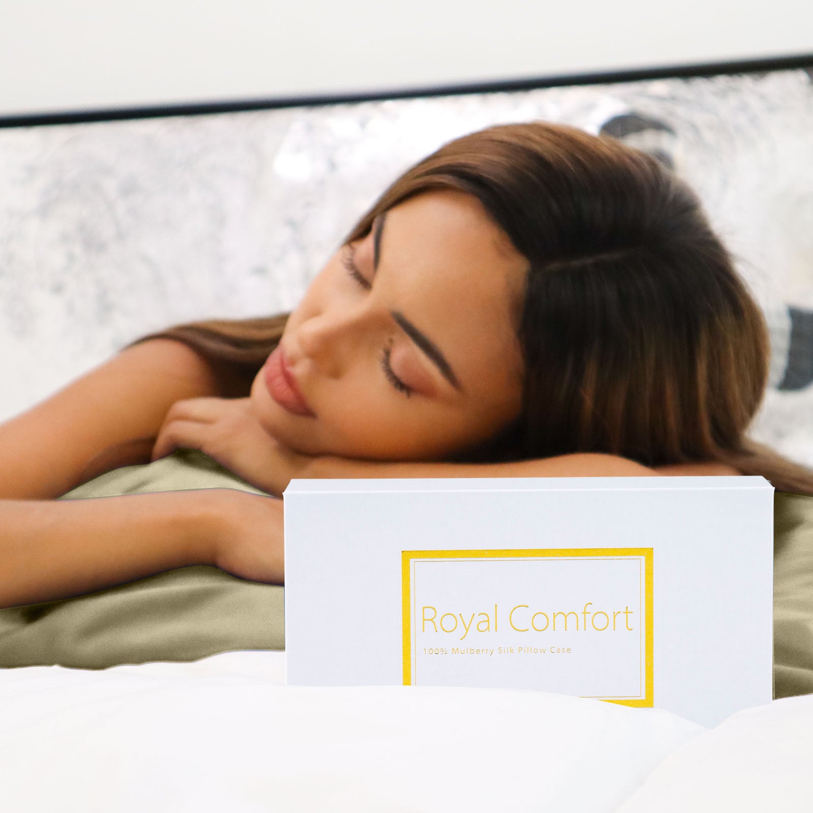 Royal Comfort Mulberry Soft Silk Hypoallergenic Pillowcase Twin Pack-Bed Linen-PEROZ Accessories