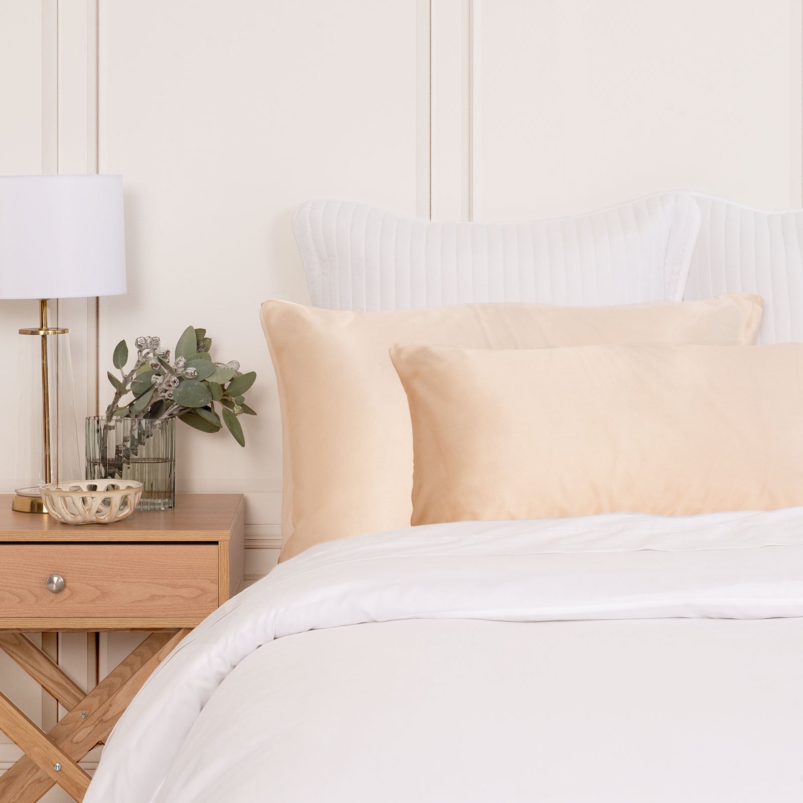 Royal Comfort Mulberry Soft Silk Hypoallergenic Pillowcase Twin Pack-Bed Linen-PEROZ Accessories