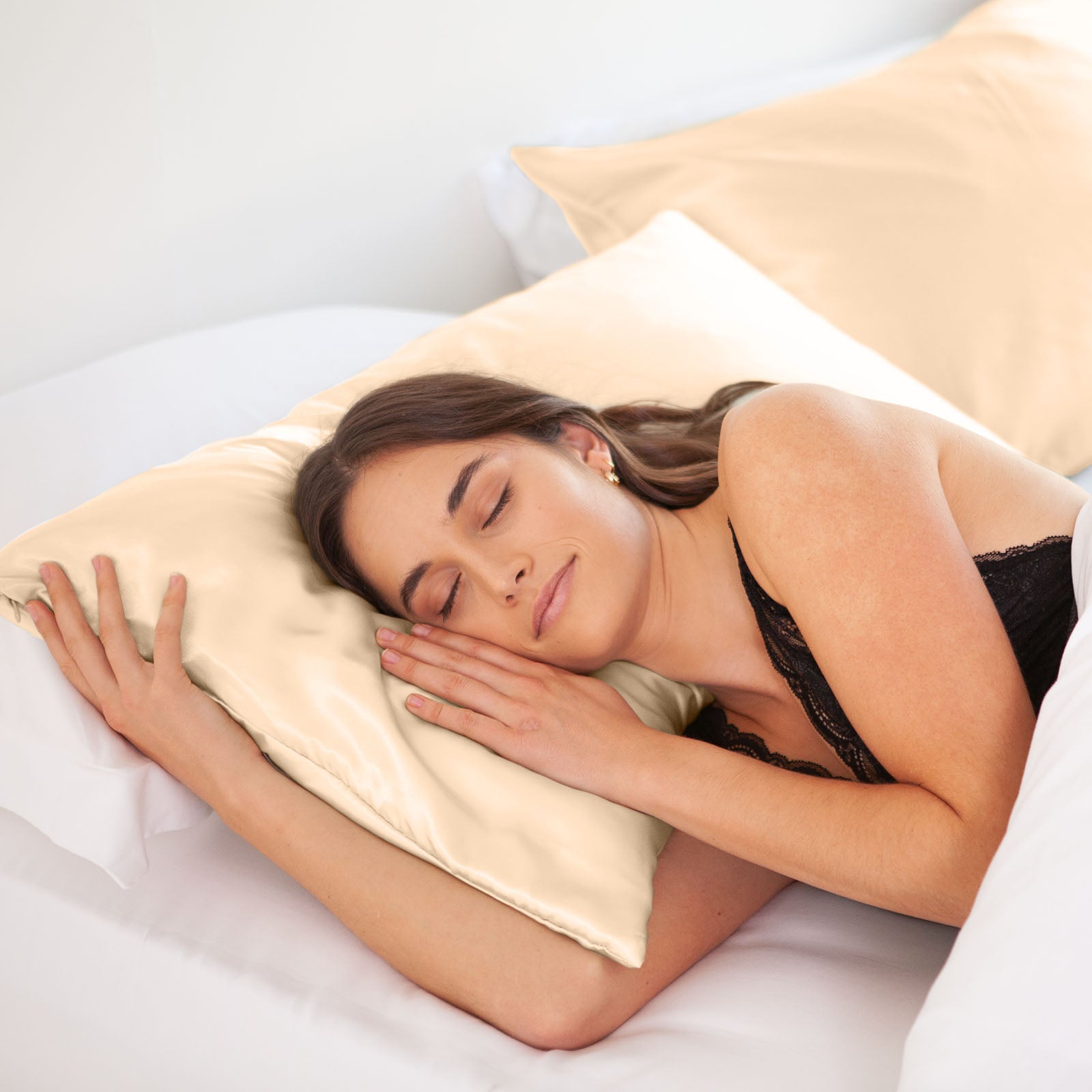 Royal Comfort Mulberry Soft Silk Hypoallergenic Pillowcase Twin Pack-Bed Linen-PEROZ Accessories