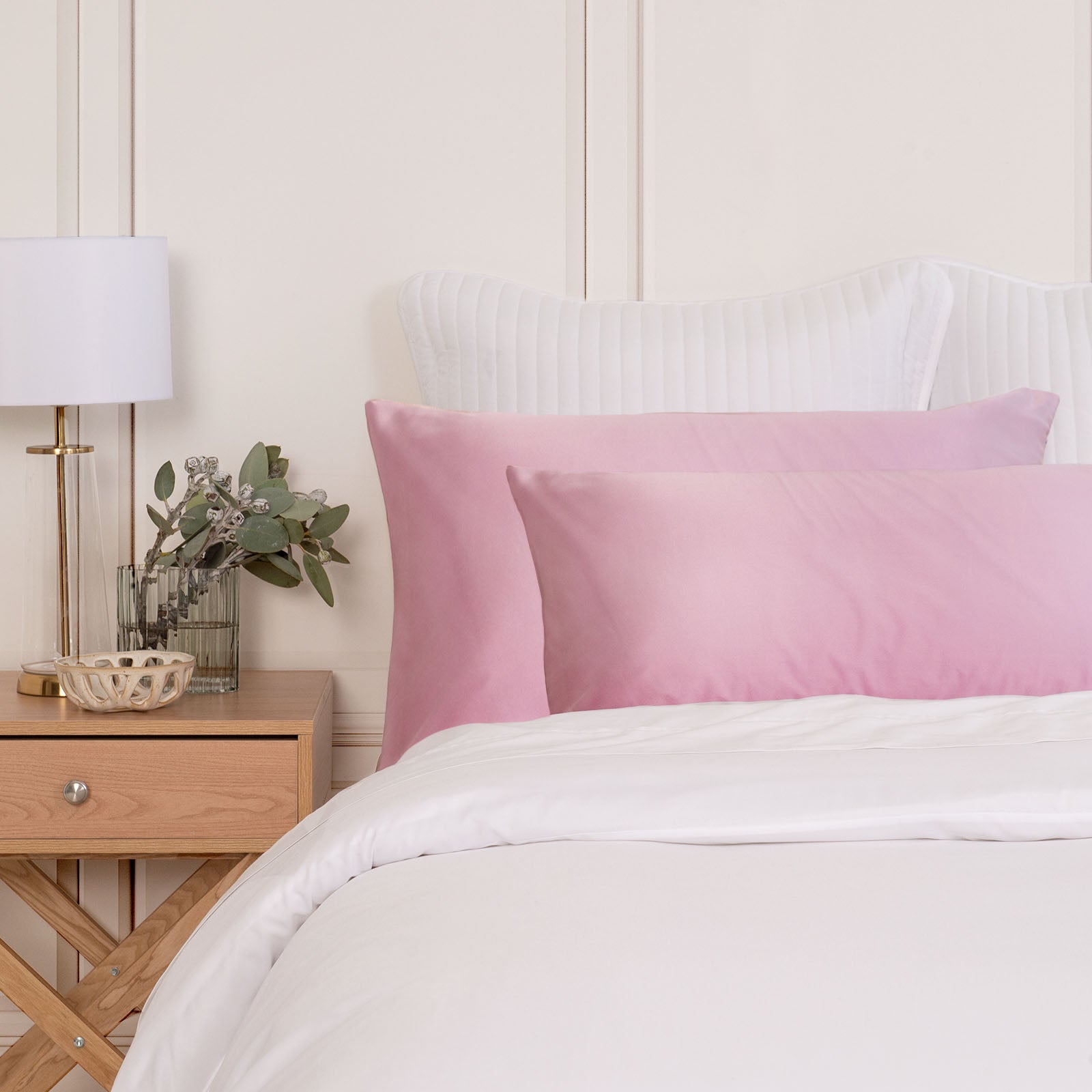 Royal Comfort Mulberry Soft Silk Hypoallergenic Pillowcase Twin Pack-Bed Linen-PEROZ Accessories