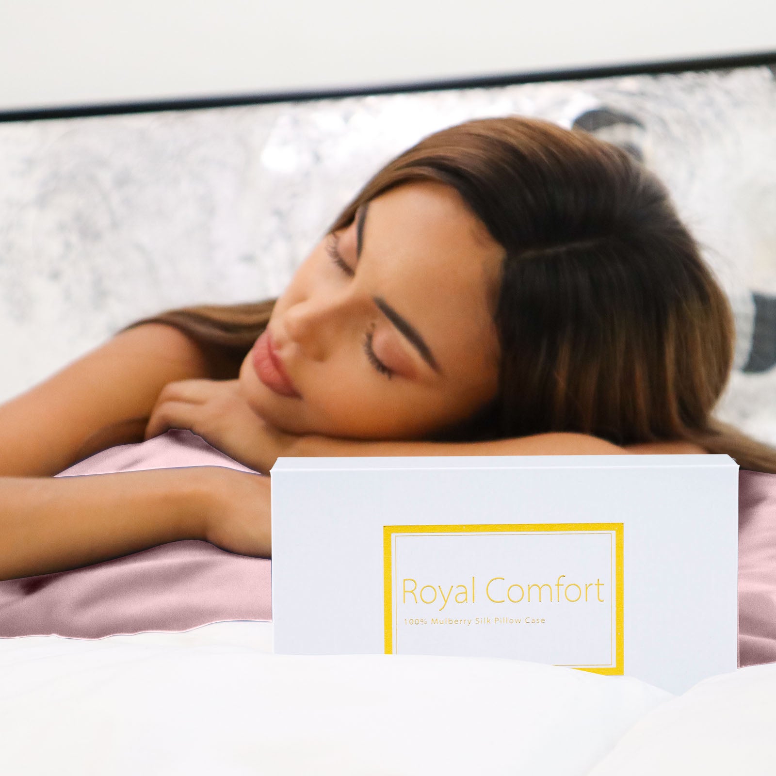 Royal Comfort Mulberry Soft Silk Hypoallergenic Pillowcase Twin Pack-Bed Linen-PEROZ Accessories