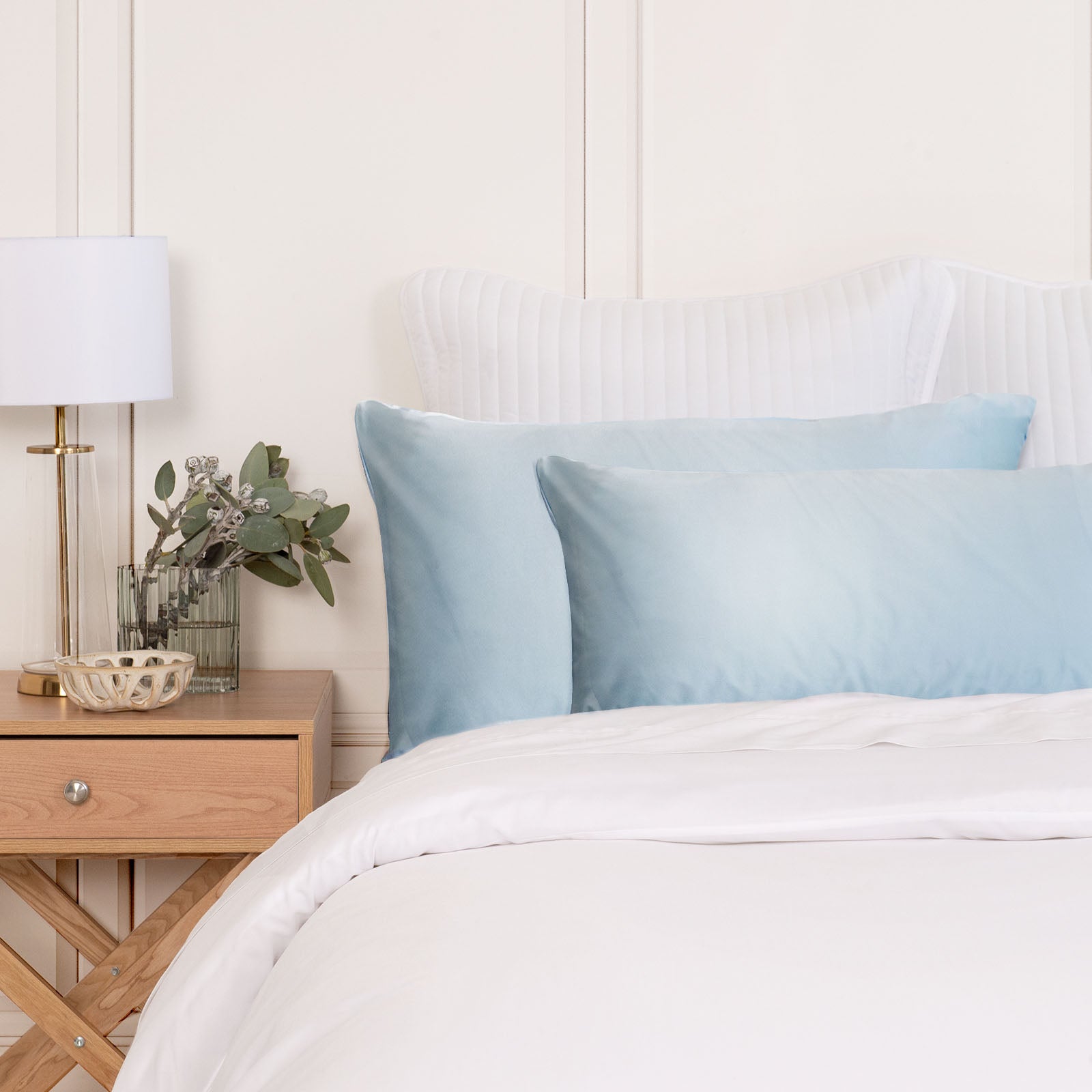 Royal Comfort Mulberry Soft Silk Hypoallergenic Pillowcase Twin Pack-Bed Linen-PEROZ Accessories