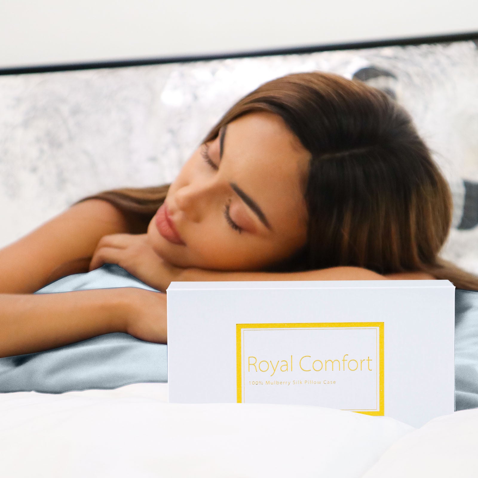 Royal Comfort Mulberry Soft Silk Hypoallergenic Pillowcase Twin Pack-Bed Linen-PEROZ Accessories