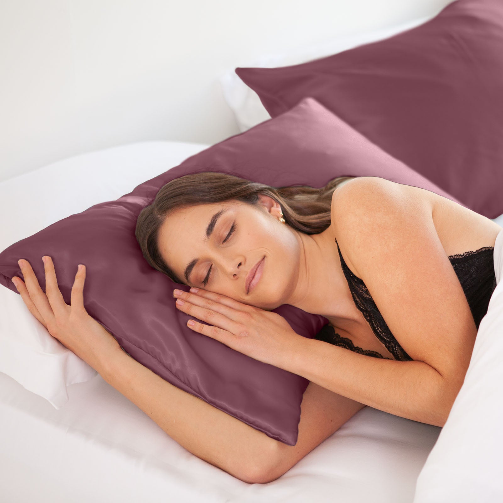 Royal Comfort Mulberry Soft Silk Hypoallergenic Pillowcase Twin Pack-Bed Linen-PEROZ Accessories