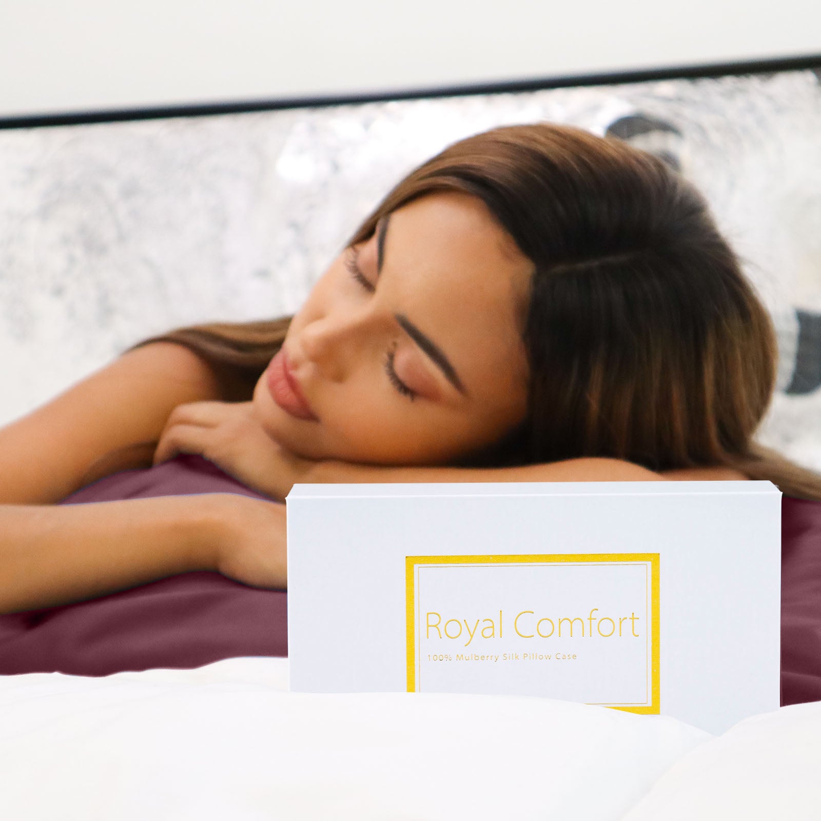 Royal Comfort Mulberry Soft Silk Hypoallergenic Pillowcase Twin Pack-Bed Linen-PEROZ Accessories