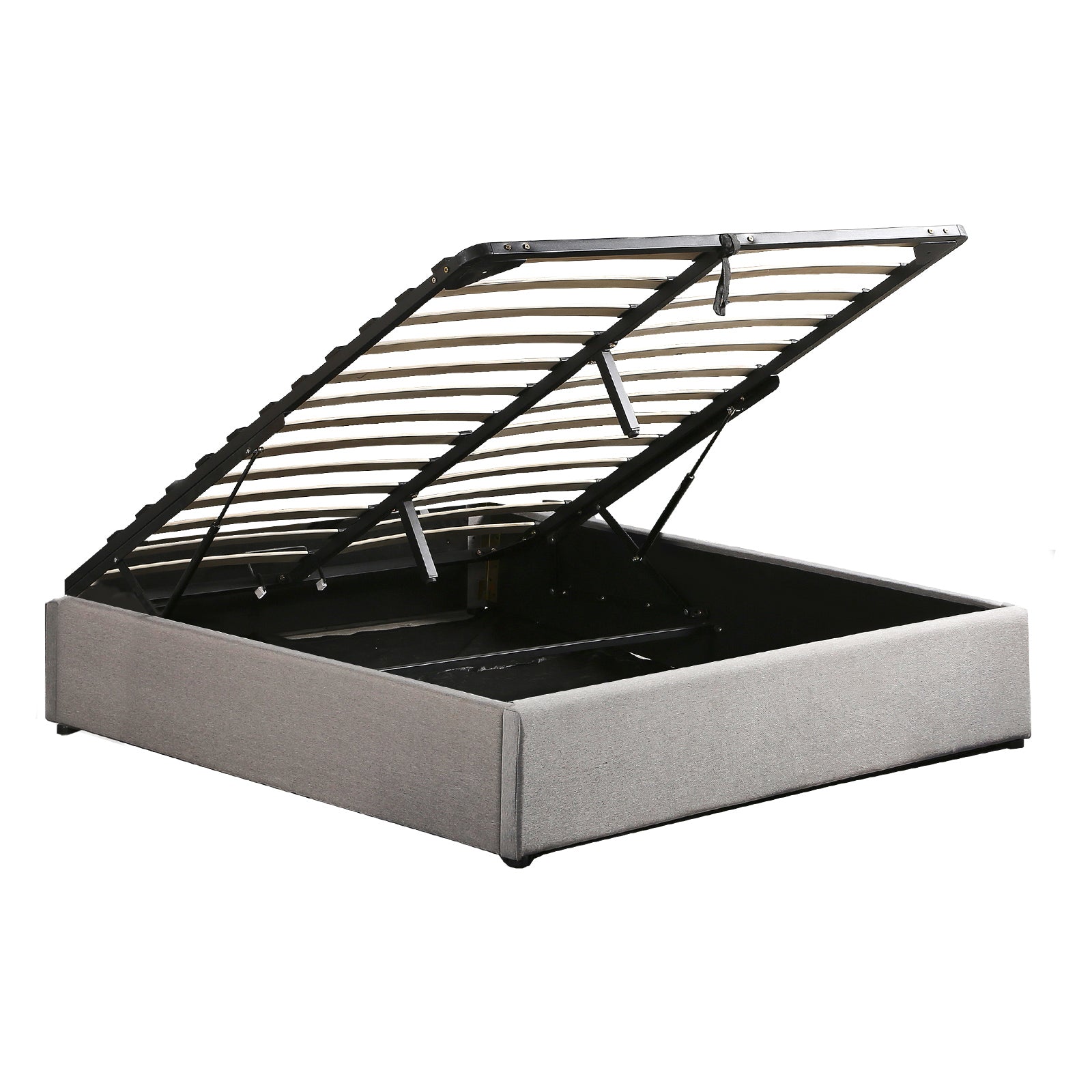 Milano Decor Terrell Gas Lift Storage Bed Base-Bed Frames & Bases-PEROZ Accessories