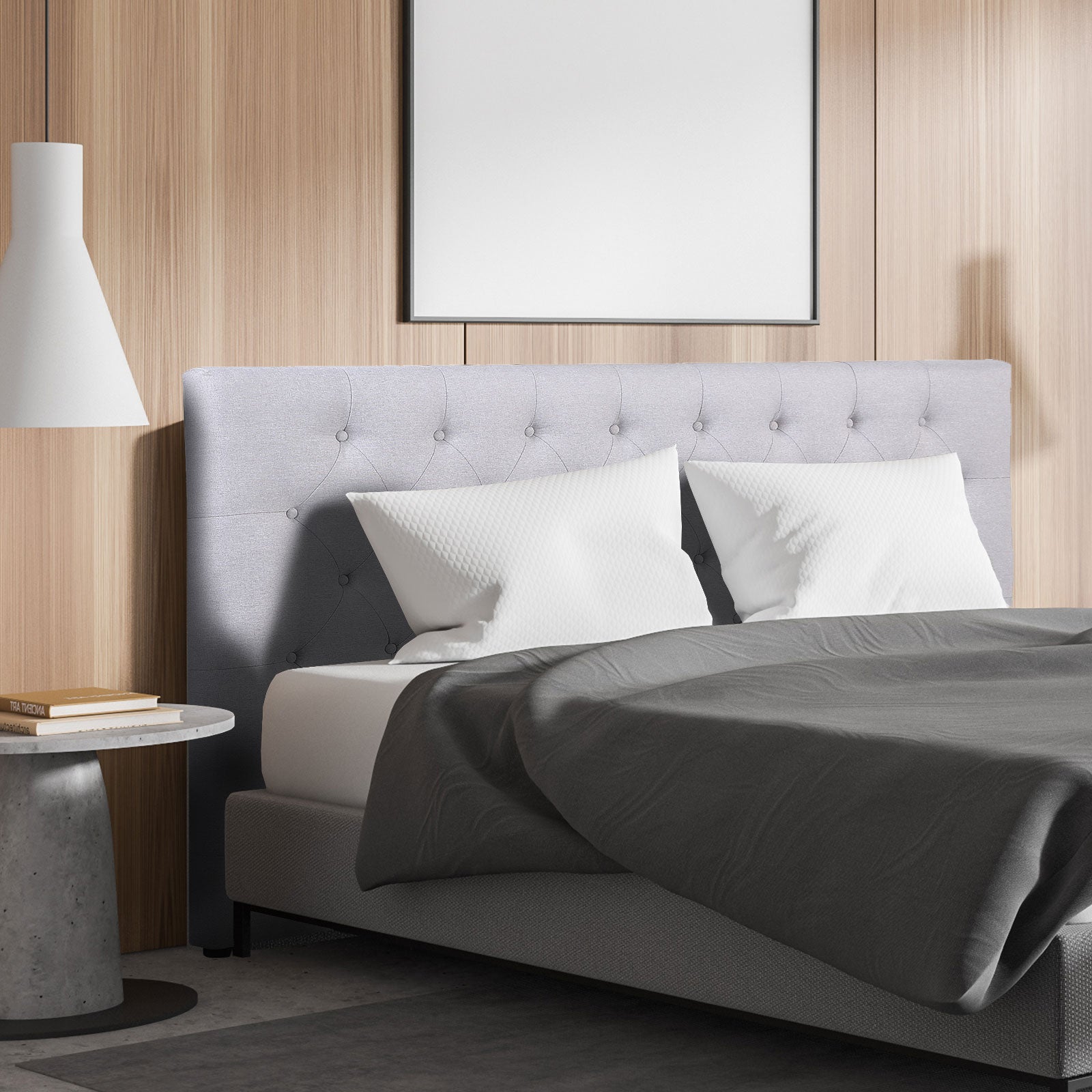 Milano Decor Yorkshire Tufted Bed Head-Bed Frames & Bases-PEROZ Accessories