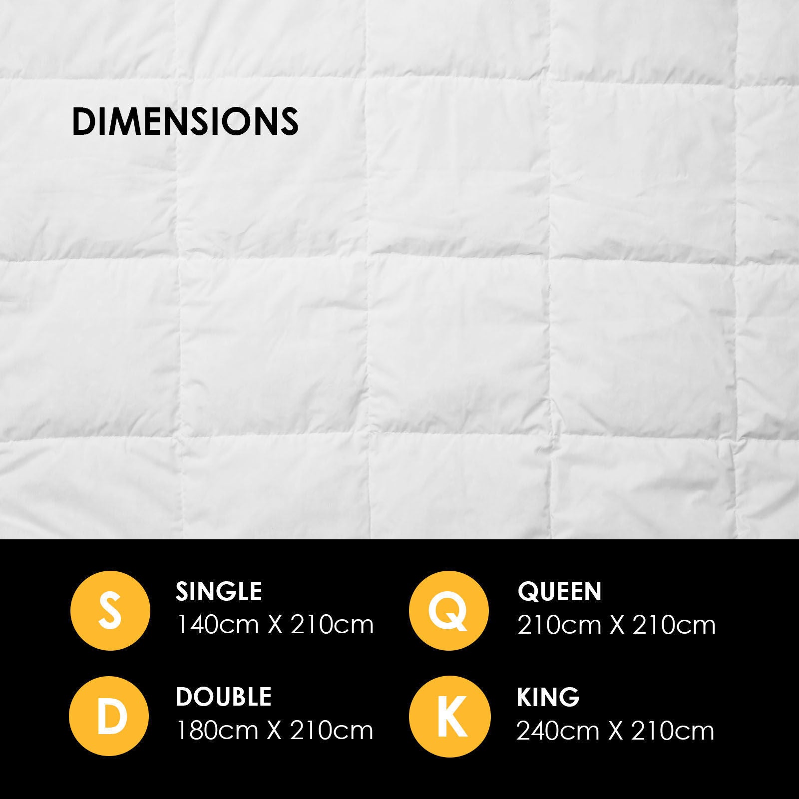 Royal Comfort 800GSM Silk Blend Quilt Duvet Ultra Warm Winter Weight-Bedding-PEROZ Accessories