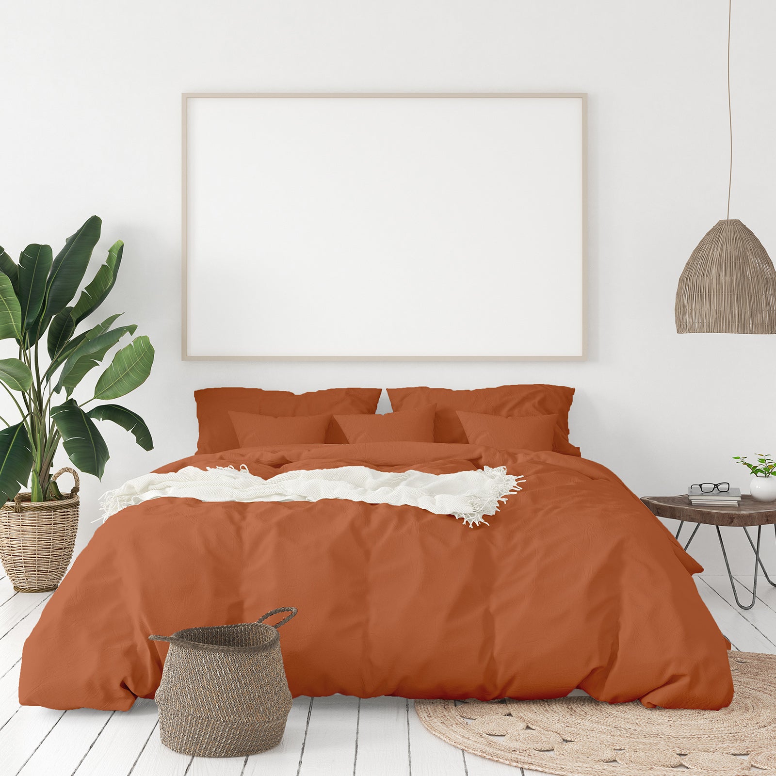 Royal Comfort 1000 Thread Count Bamboo Cotton Sheet and Quilt Cover Complete Set-Bed Linen-PEROZ Accessories