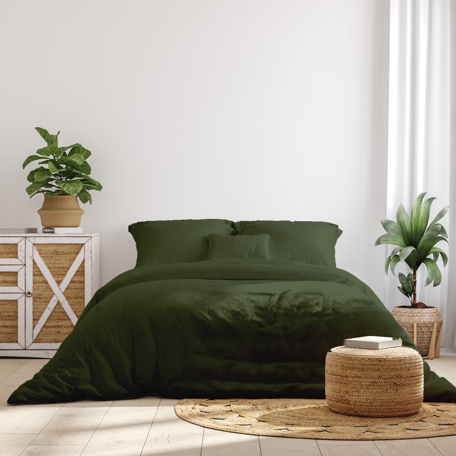 Royal Comfort 1000 Thread Count Bamboo Cotton Sheet and Quilt Cover Complete Set-Bed Linen-PEROZ Accessories