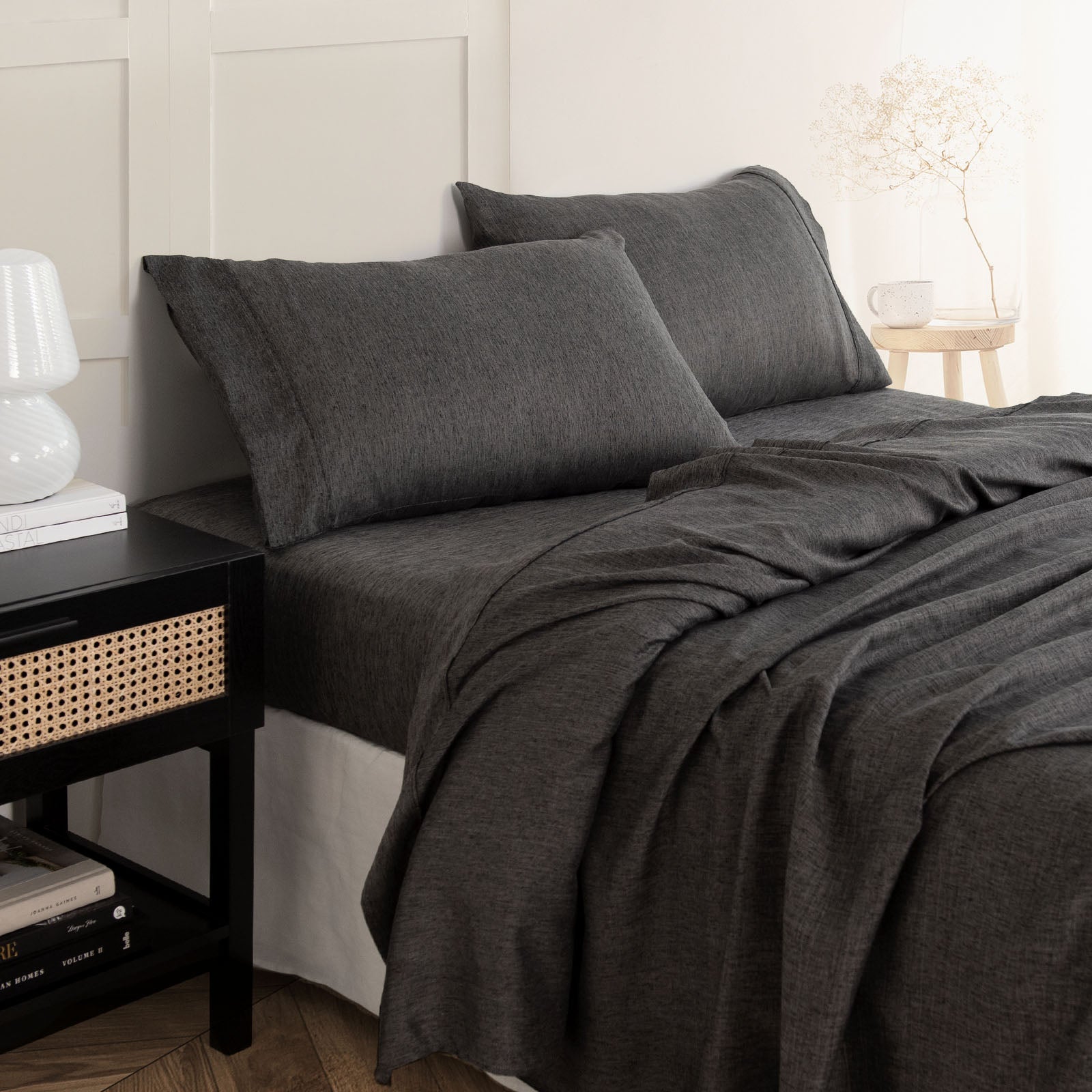 Royal Comfort Linen Sheet Set Premium Bedding Luxury Breathable Ultra Soft-Bed Linen-PEROZ Accessories