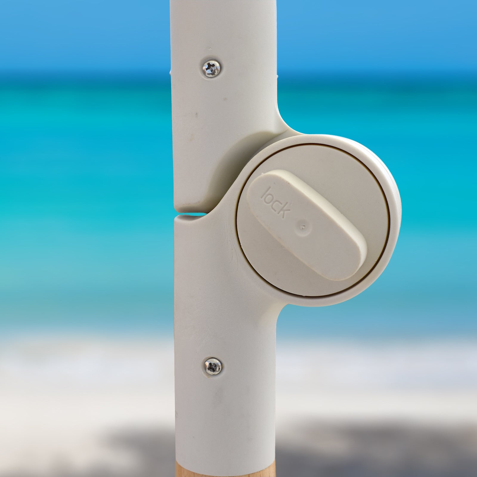 Havana Outdoors Beach Umbrella Portable 2 Metre Fringed Garden Sun Shade Shelter-Outdoor Umbrellas-PEROZ Accessories