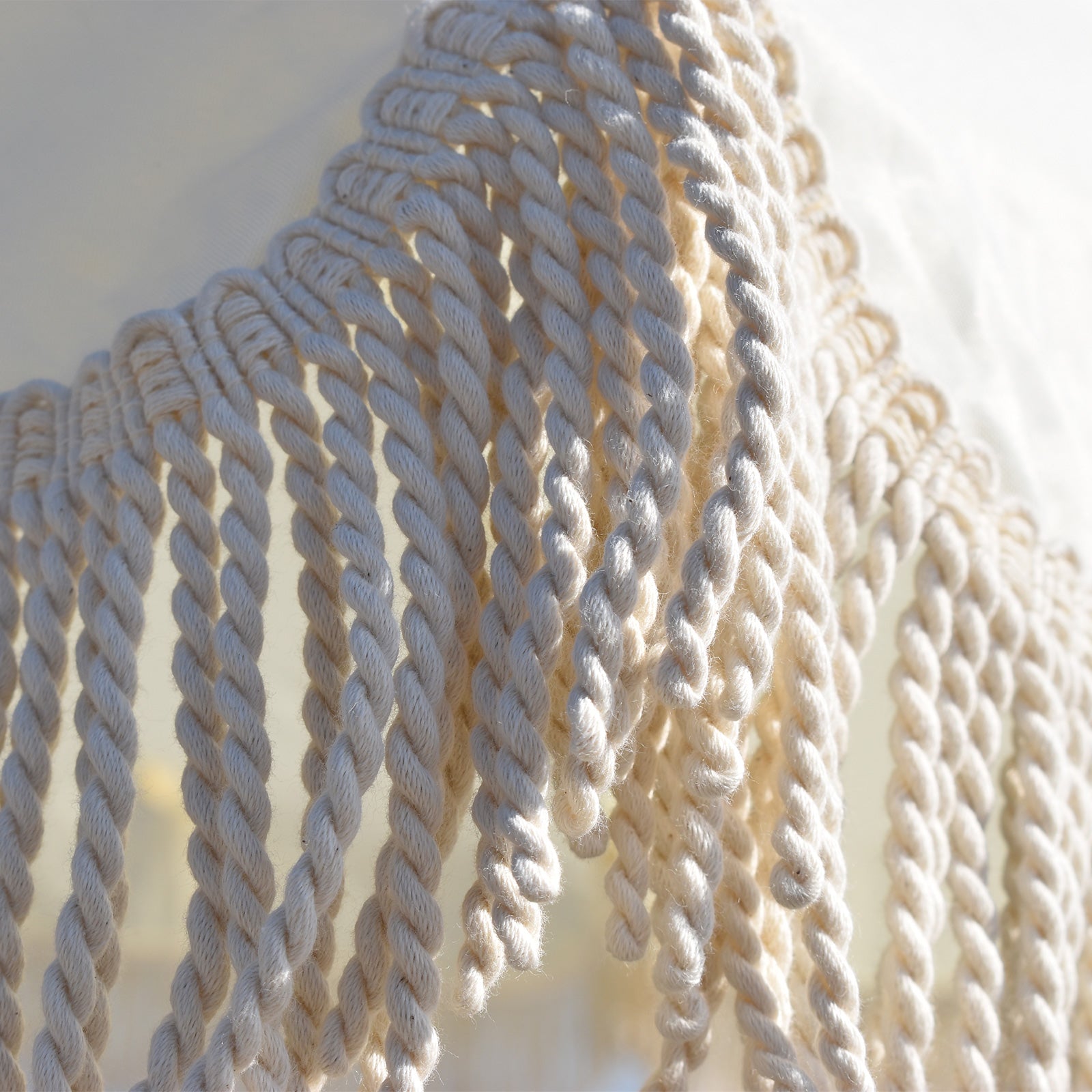 Havana Outdoors Beach Umbrella Portable 2 Metre Fringed Garden Sun Shade Shelter-Outdoor Umbrellas-PEROZ Accessories