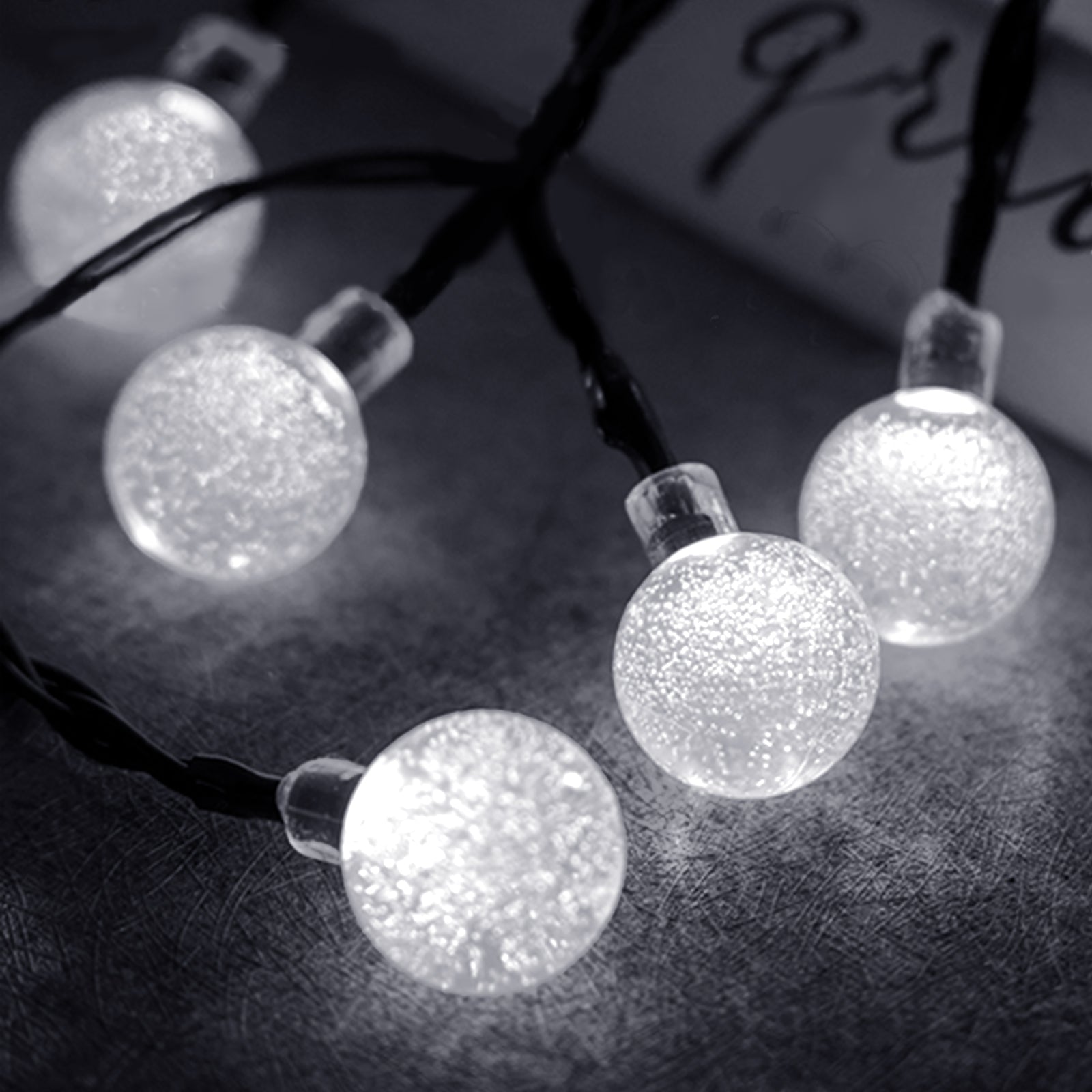 Milano Decor Solar Powered Outdoor Festoon Lights || 30 Lights-Equipment-PEROZ Accessories