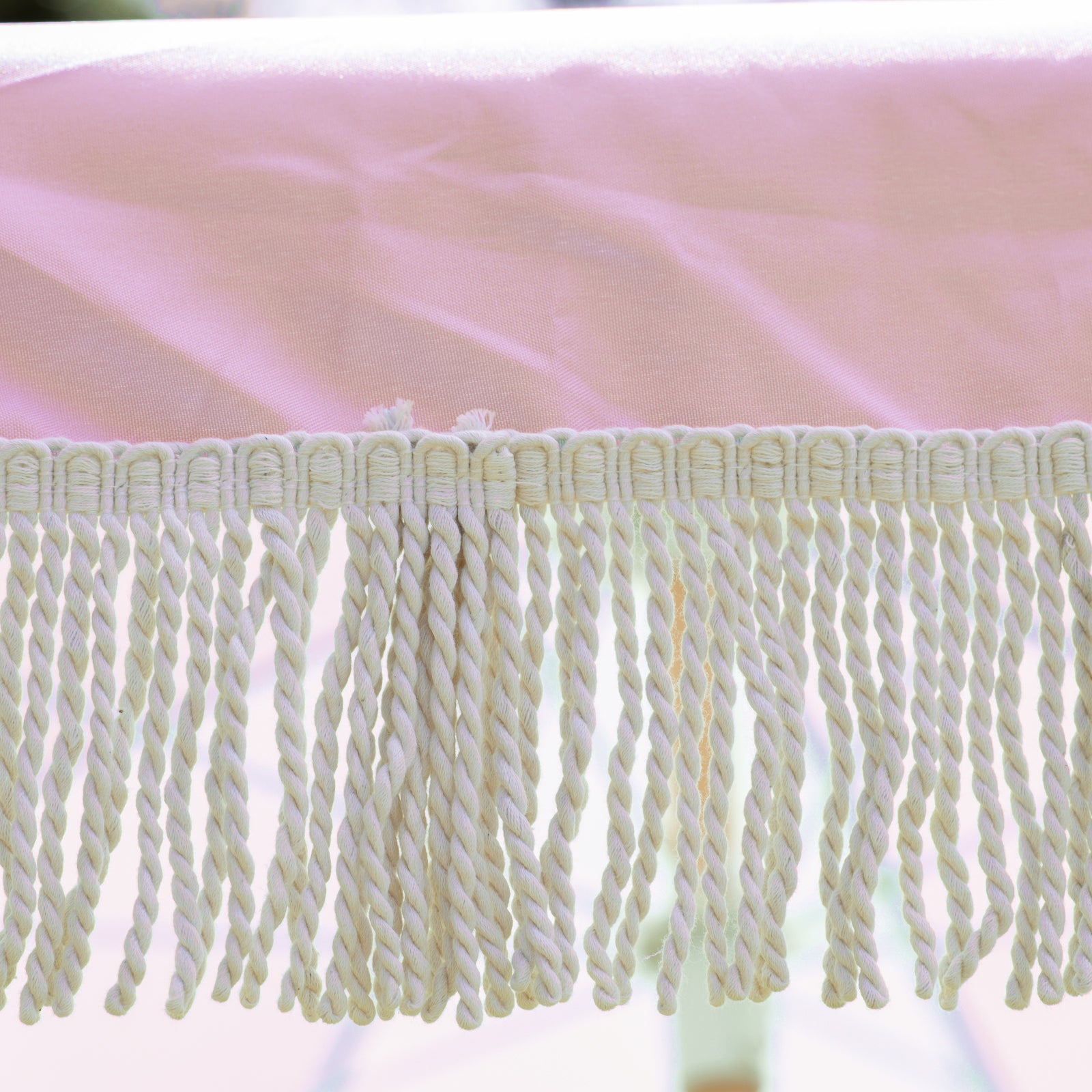 Havana Outdoors Beach Umbrella Portable 2 Metre Fringed Garden Sun Shade Shelter-Outdoor Umbrellas-PEROZ Accessories