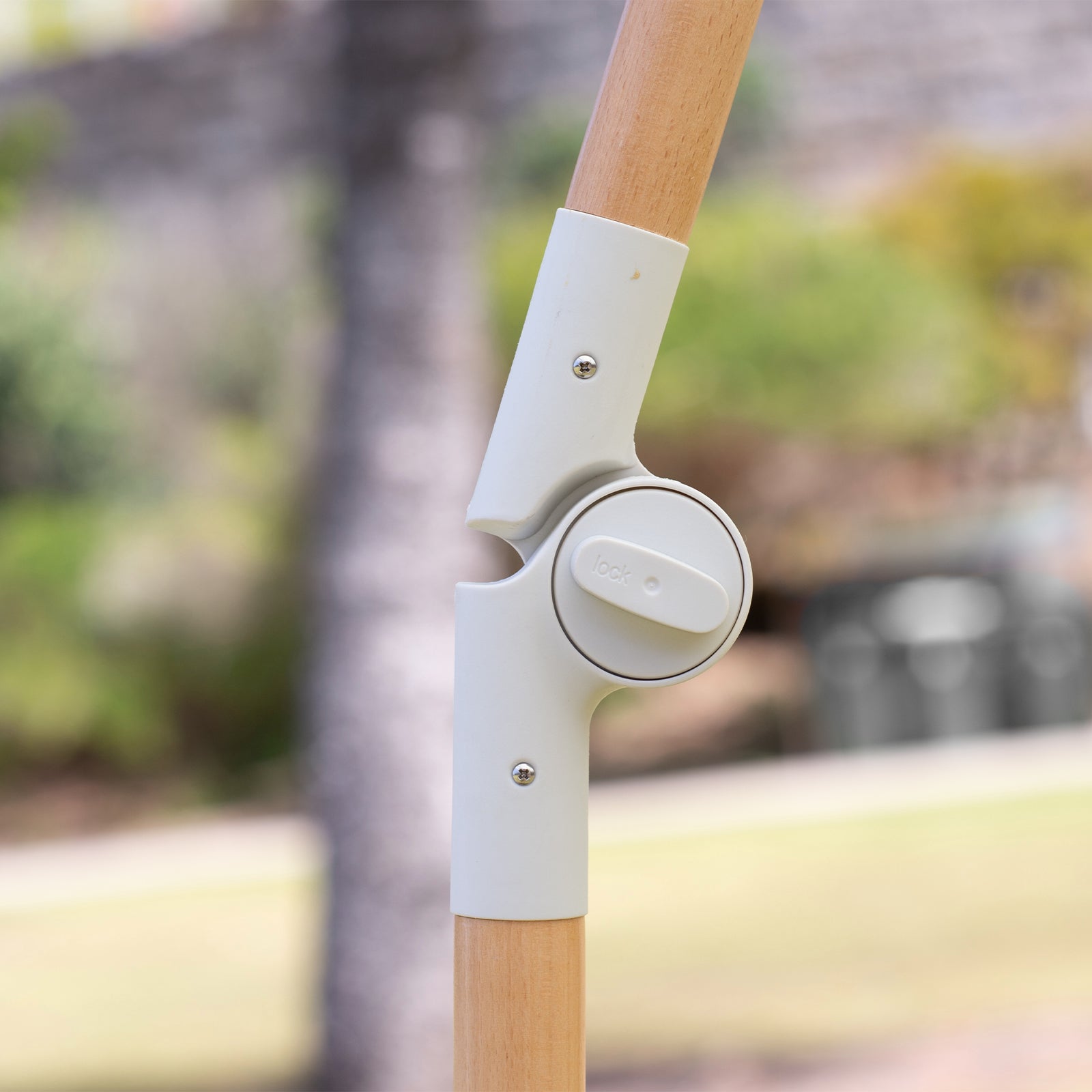 Havana Outdoors Beach Umbrella Portable 2 Metre Fringed Garden Sun Shade Shelter-Outdoor Umbrellas-PEROZ Accessories