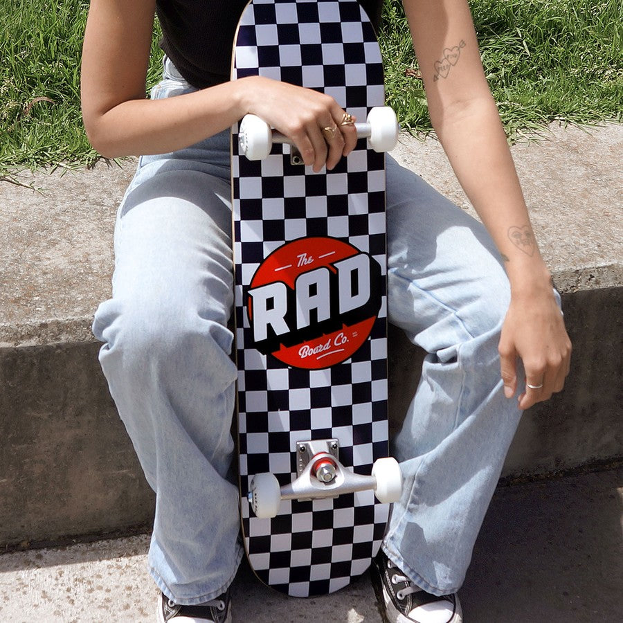 RAD Complete Dude Crew " x 30" Skateboard - Size 6.75-Skateboards-PEROZ Accessories