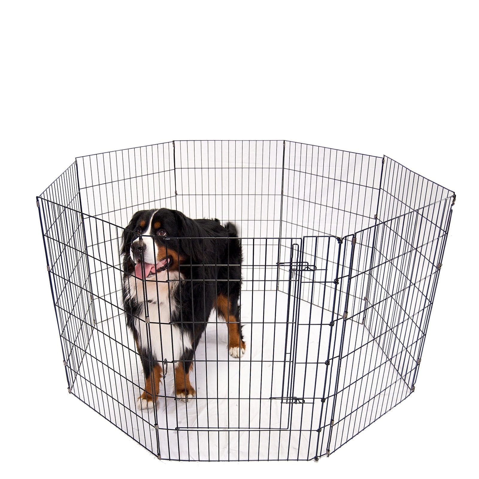 4Paws 8 Panel Playpen Puppy Exercise Fence Cage Enclosure Pets-Crates, Houses & Pens-PEROZ Accessories