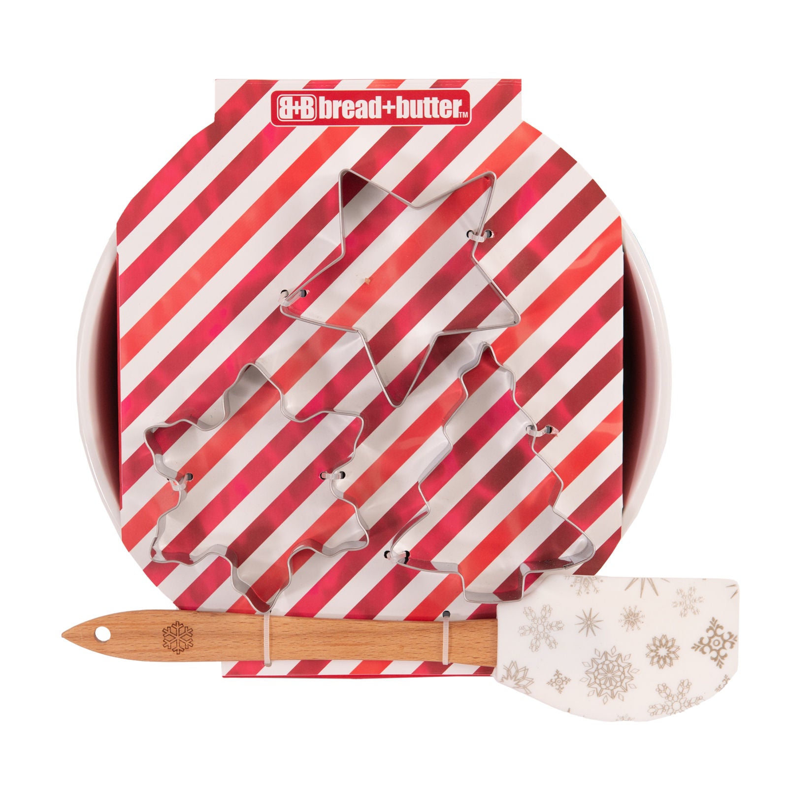 Bread and Butter Electroplate Snowflake Mini Mix Bowl Set - Gold-Decorations-PEROZ Accessories