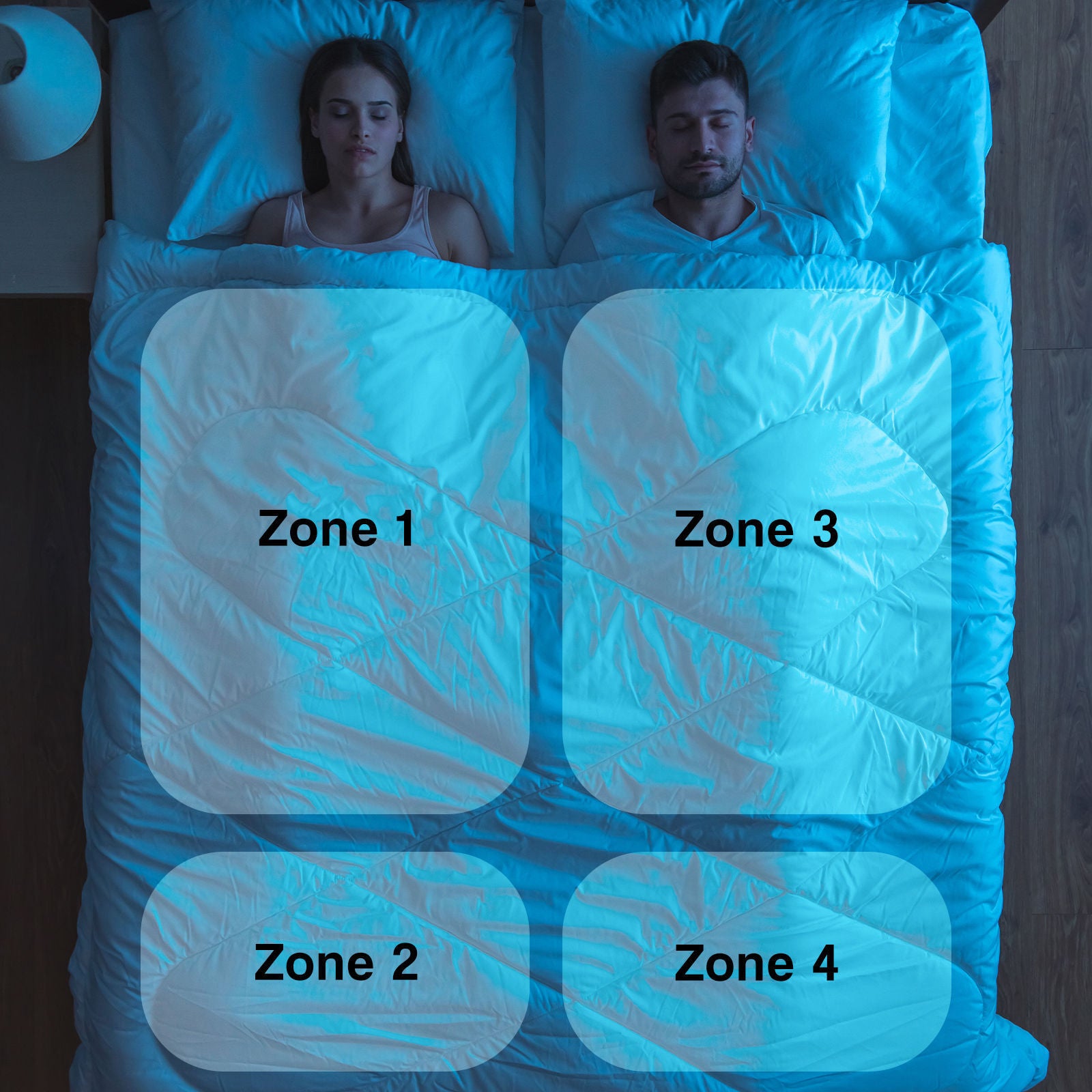 Royal Comfort Thermolux Elite Electric Blanket Multi Zone Fully Fitted-Heating & Cooling-PEROZ Accessories