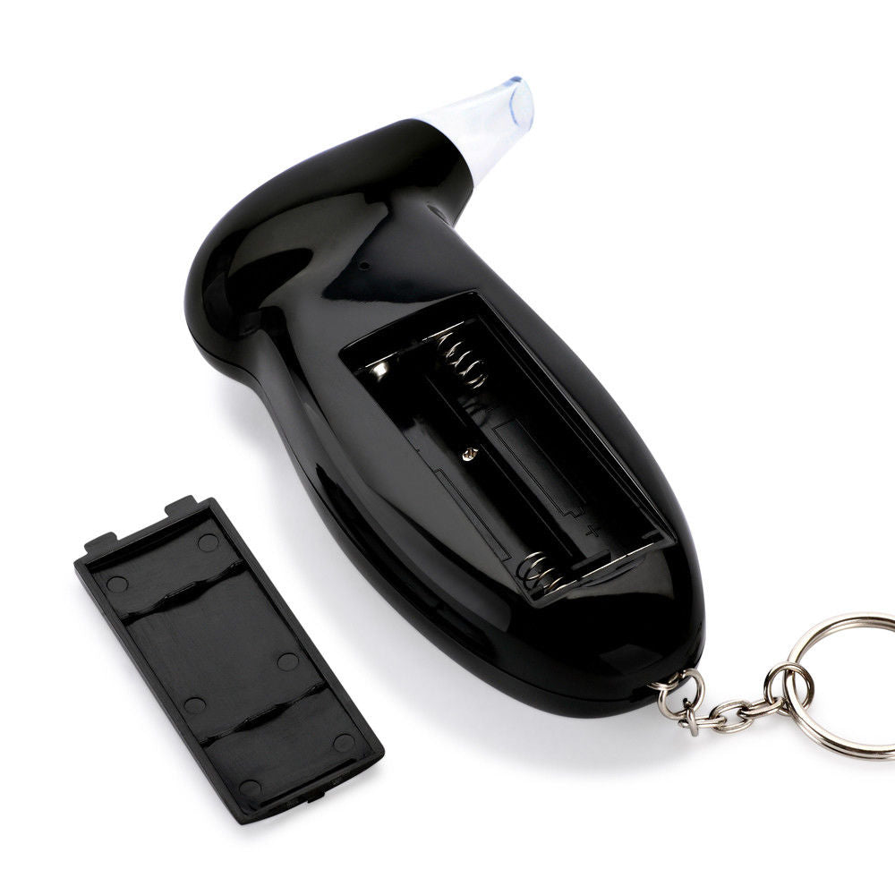 Professional Digital Breath Alcohol Tester Portable High Precision Breathalyzer-Alcohol Breath Testers-PEROZ Accessories