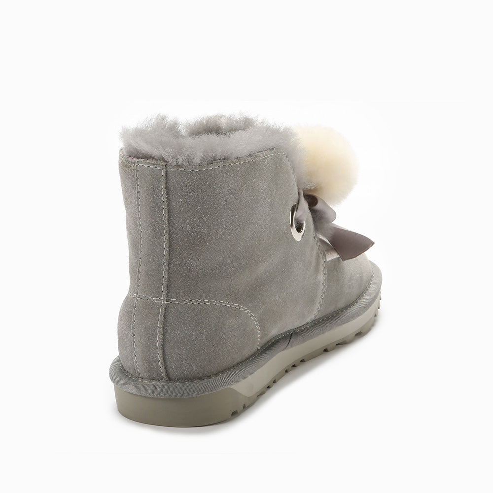 Ugg Paislee Pompom Boots-Boots-PEROZ Accessories