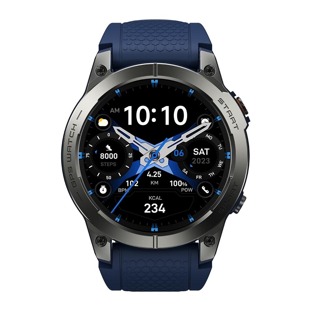 1.43 Inch Amoled Screen Sports Smart Watch Support Bluetooth Call - Blue-Smart Watches-PEROZ Accessories