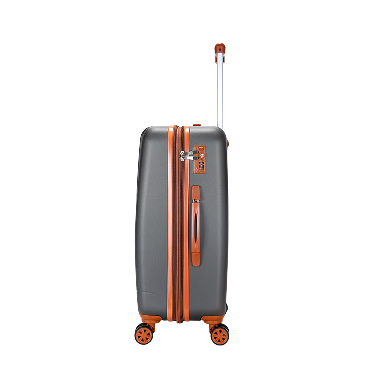 Milano Elite 3pc ABS Luggage Suitcase Luxury Hard Case Shockproof Travel Set-Luggage-PEROZ Accessories