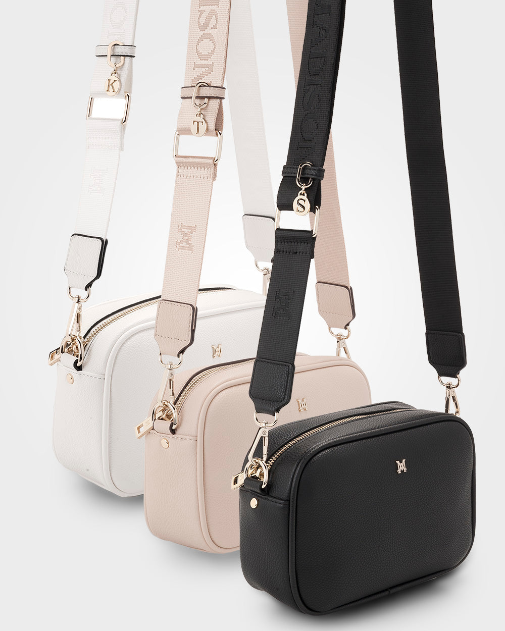 Letter Q Charm With Oval Hinge Ring Clip-Accessories-PEROZ Accessories