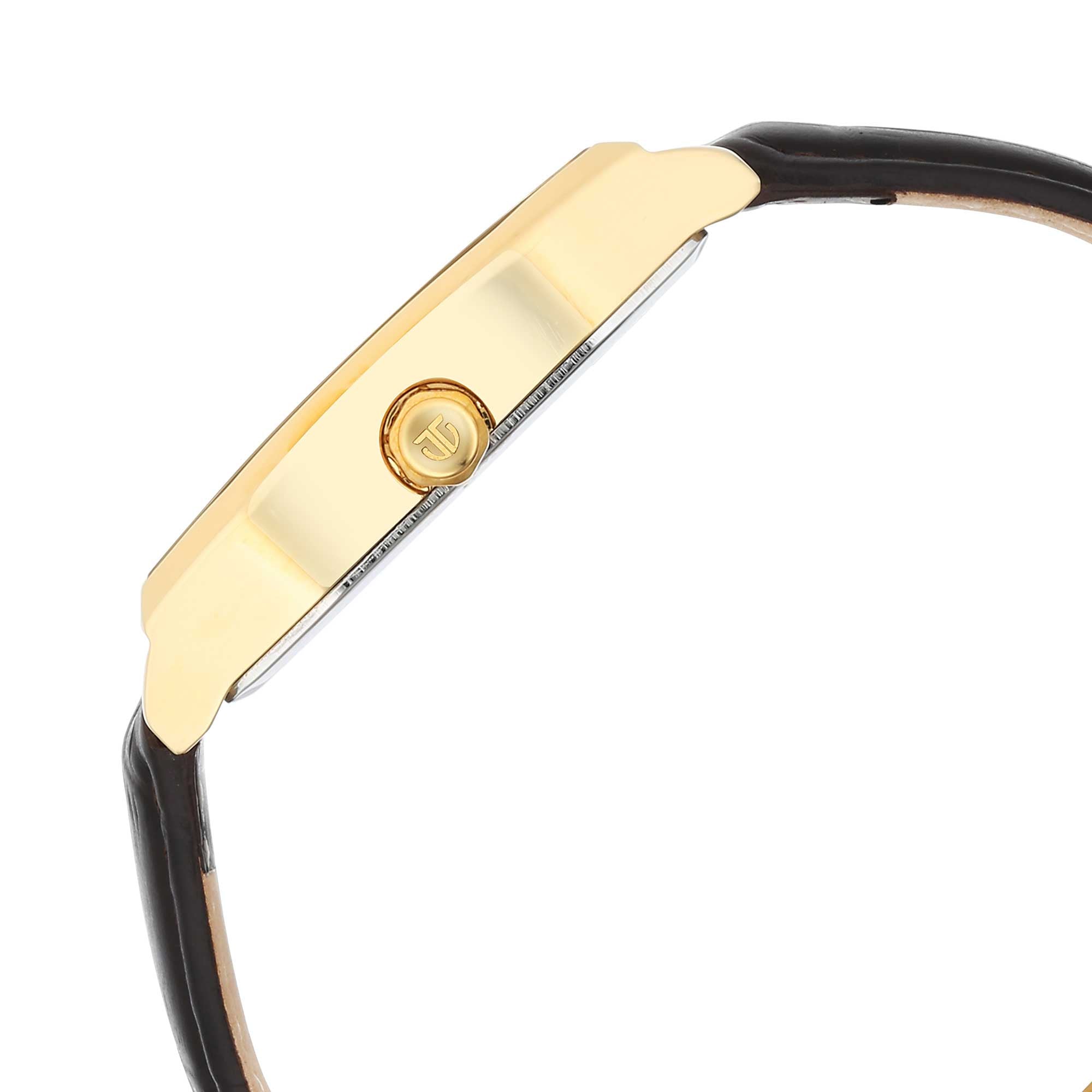 Titan Regalia Opulent White Dial Analogue with Day and Date Leather Strap Watch for Men-PEROZ Accessories