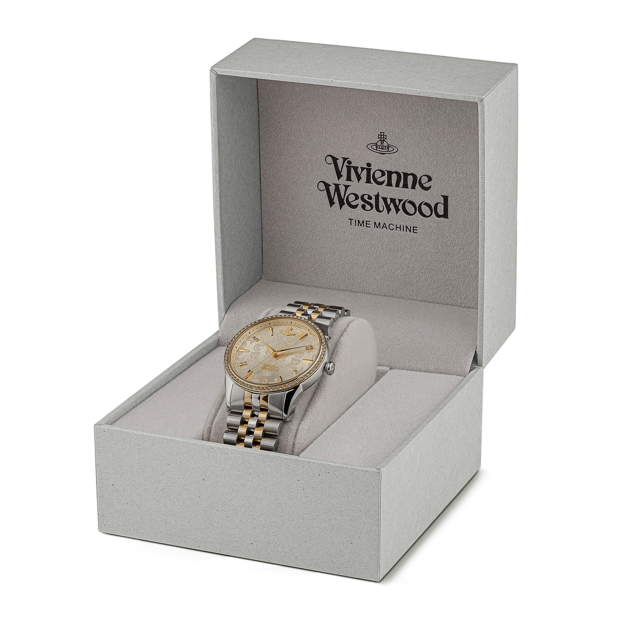 Vivienne Westwood The Wallace Watch Gold Dial-PEROZ Accessories