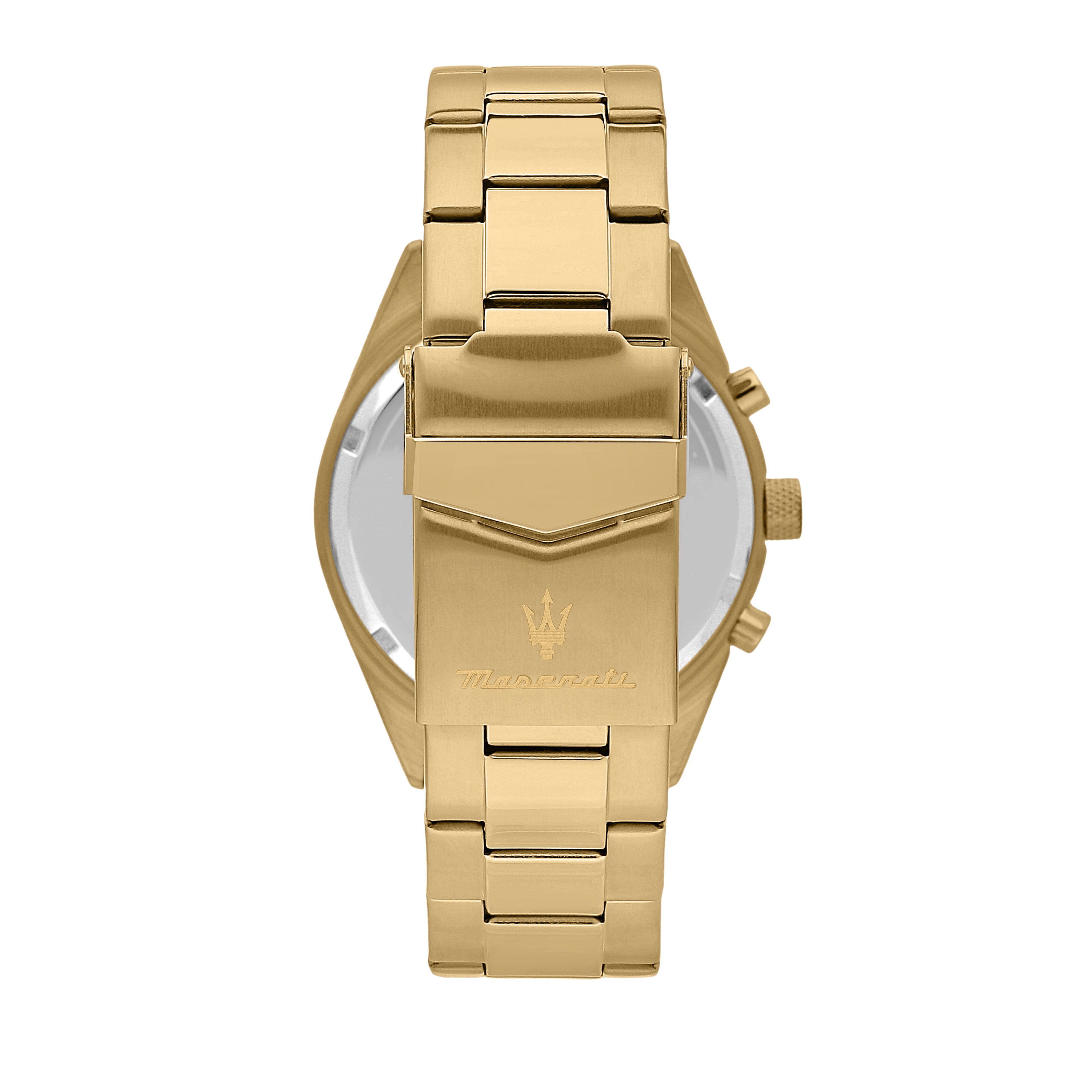 Maserati Competizione 43mm Multifunction Gold Chronograph-PEROZ Accessories