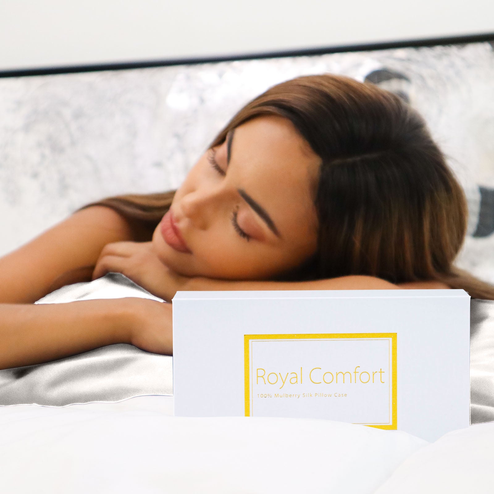 Royal Comfort Mulberry Soft Silk Hypoallergenic Pillowcase Twin Pack-Bed Linen-PEROZ Accessories