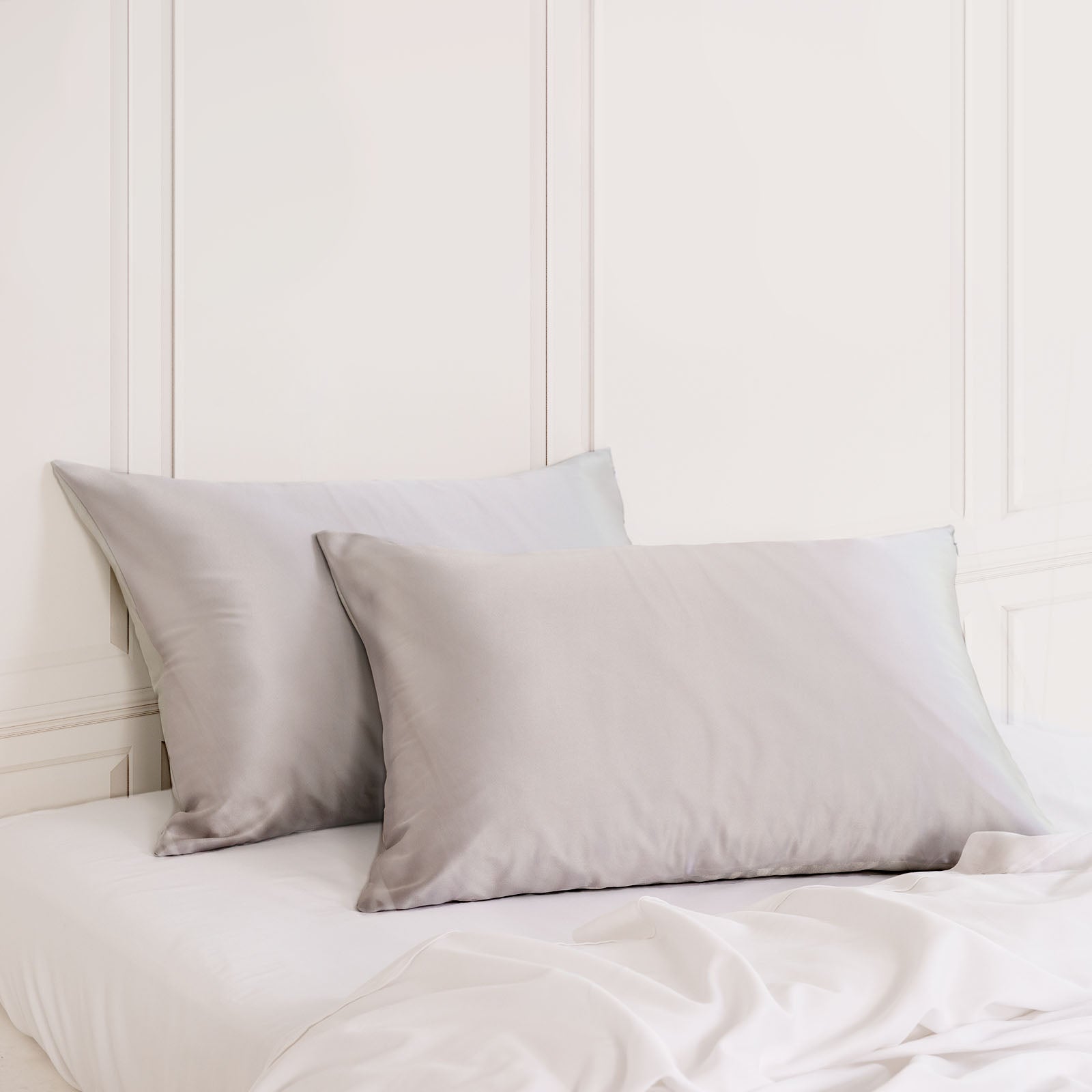 Royal Comfort Mulberry Soft Silk Hypoallergenic Pillowcase Twin Pack-Bed Linen-PEROZ Accessories