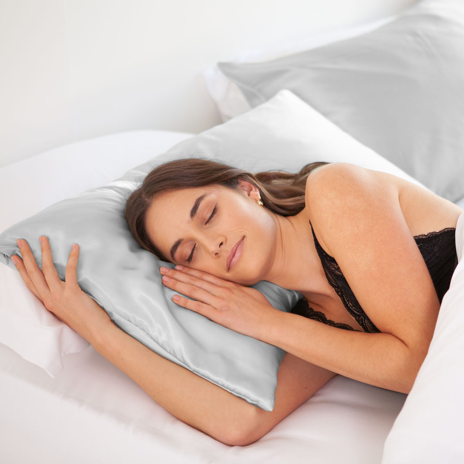 Royal Comfort Mulberry Soft Silk Hypoallergenic Pillowcase Twin Pack-Bed Linen-PEROZ Accessories
