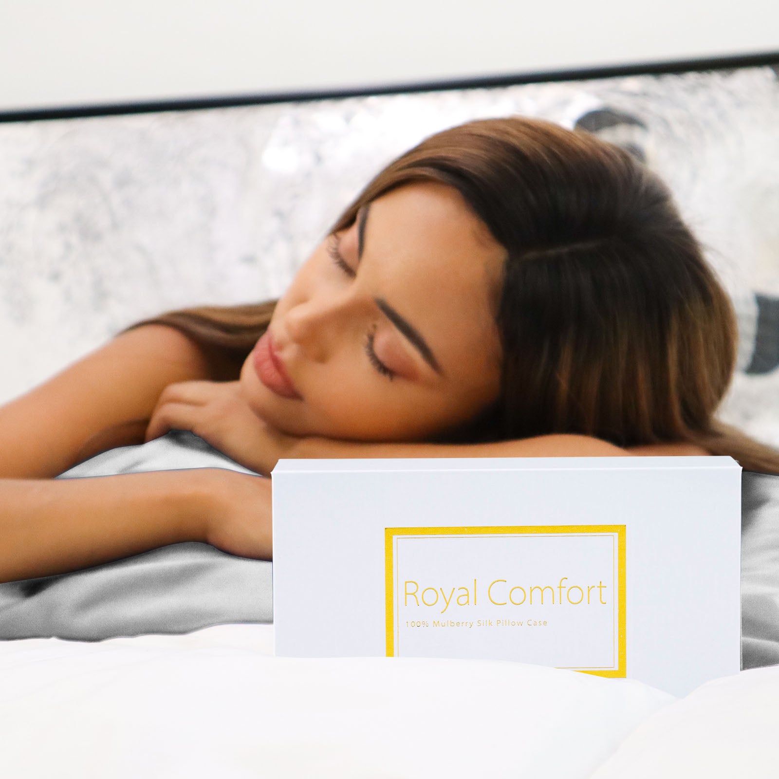 Royal Comfort Mulberry Soft Silk Hypoallergenic Pillowcase Twin Pack-Bed Linen-PEROZ Accessories