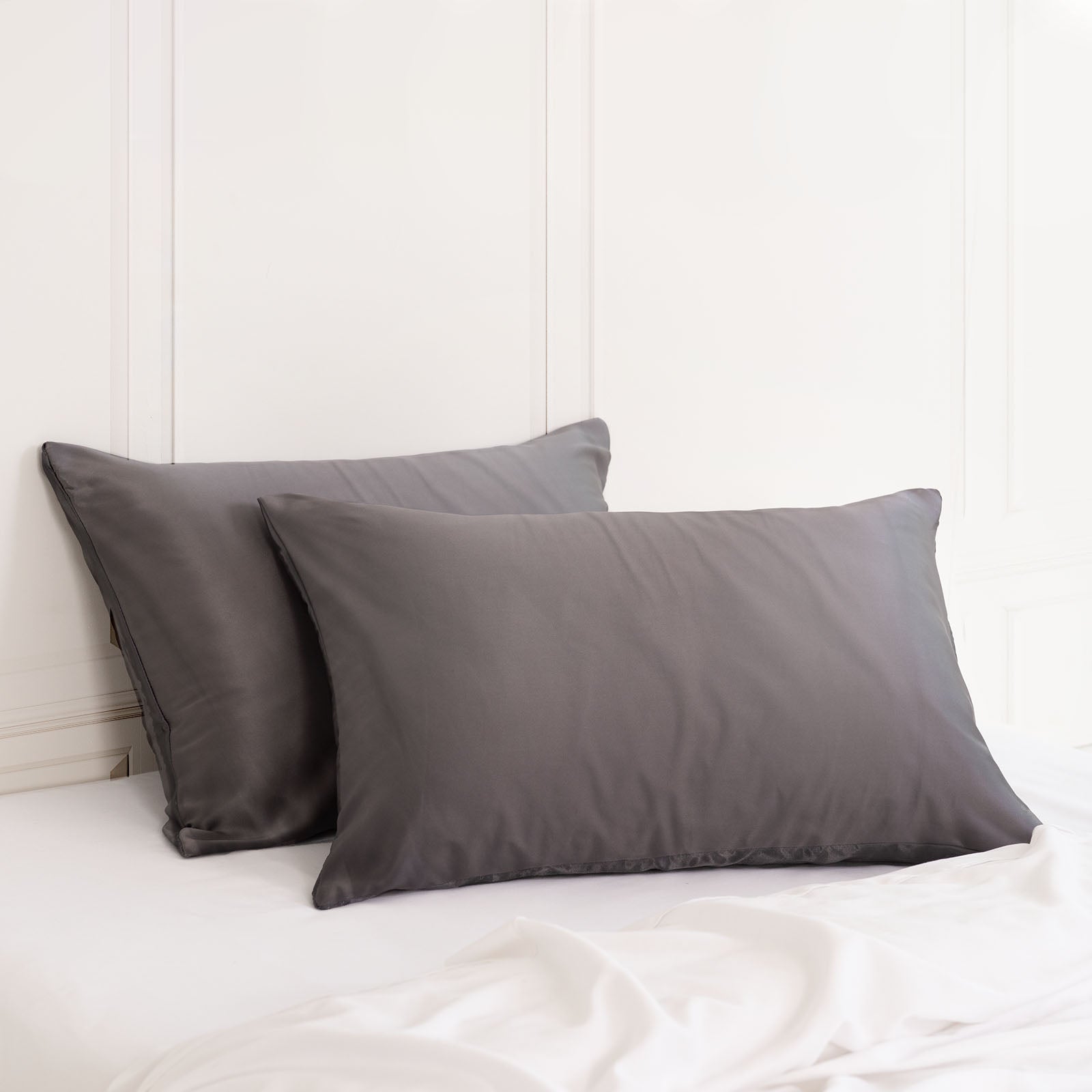 Royal Comfort Mulberry Soft Silk Hypoallergenic Pillowcase Twin Pack-Bed Linen-PEROZ Accessories